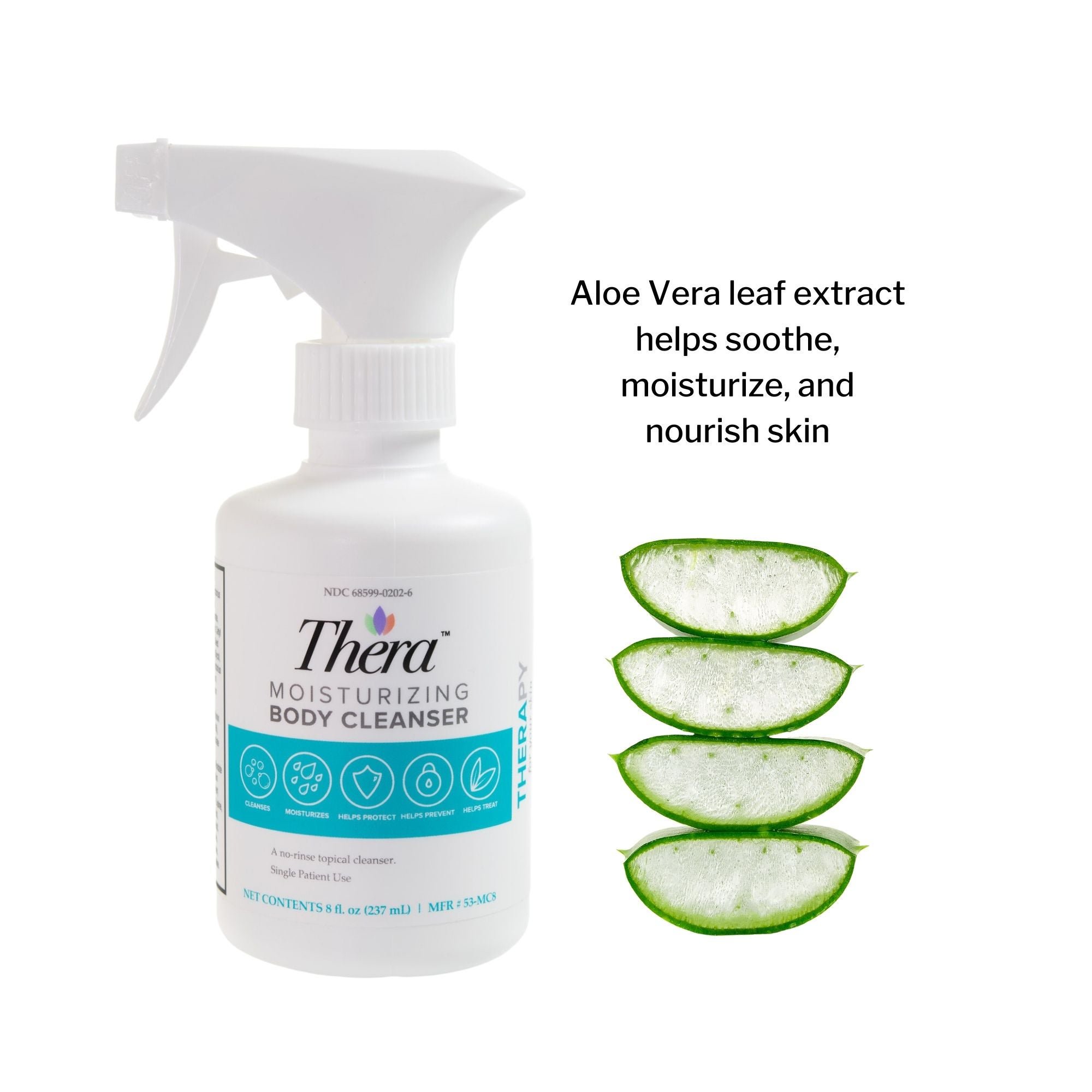 McKesson Brand - 53-MC8 McKesson Thera® Moisturizing Body Cleanser