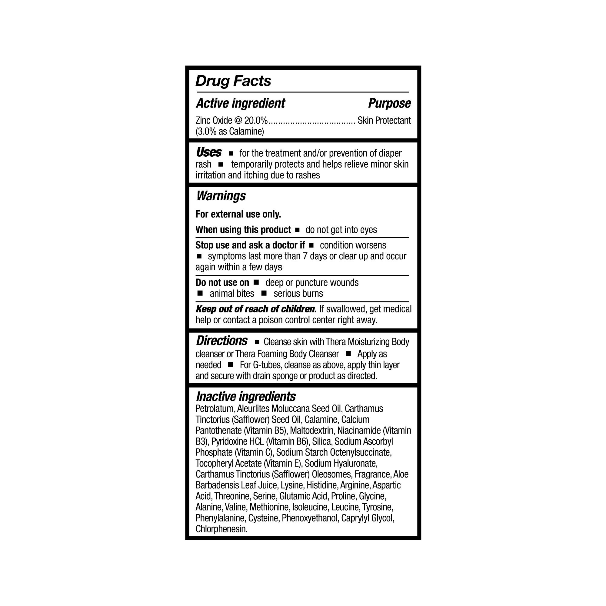 Thera Calazinc Body Shield Skin Protectant 53-CZ4 by McKesson Brand