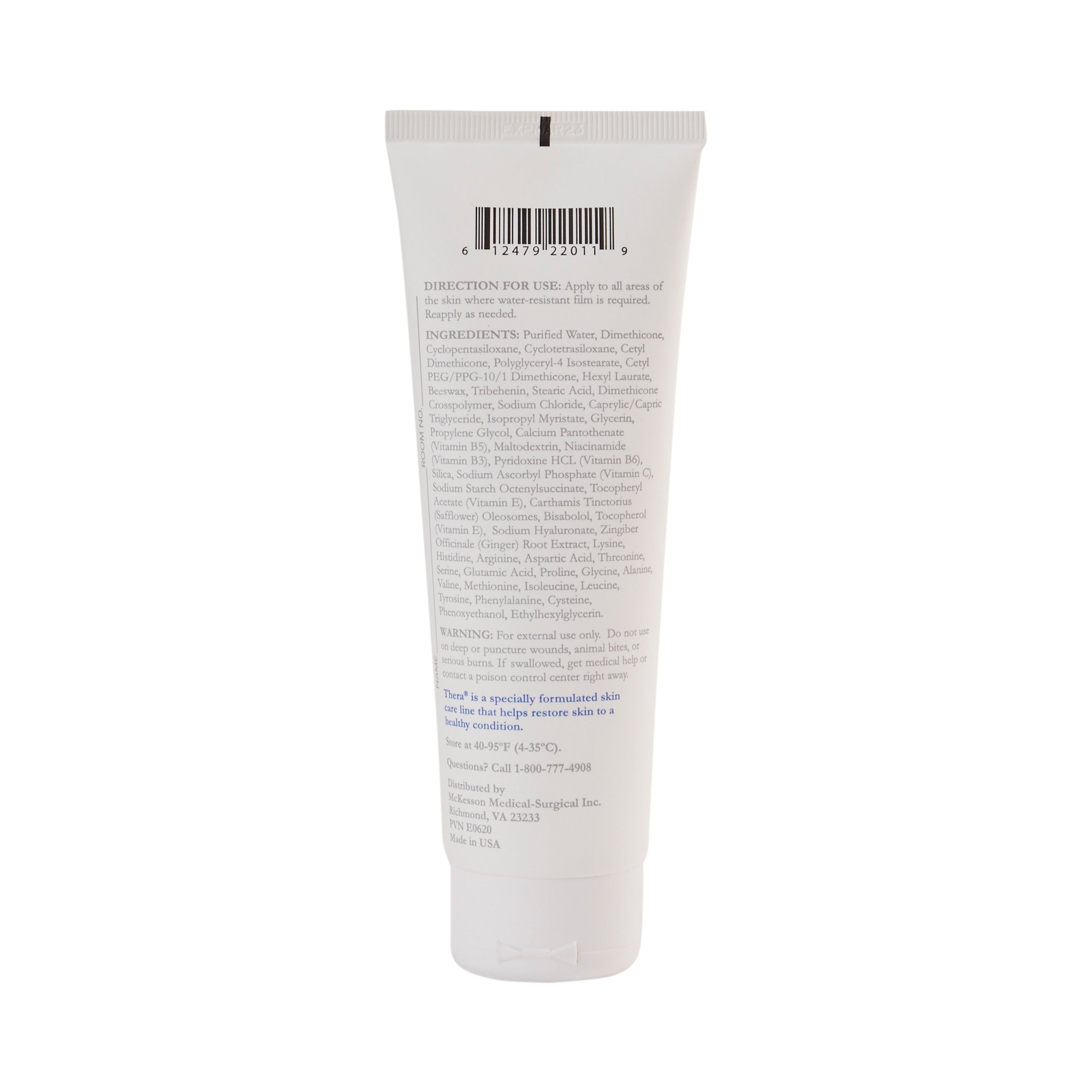 McKesson Brand 53-SSG4 - McKesson Thera® Silicone Skin Guard Skin Protectant, 4-ounce Tube - 1/Bottle, 12/Case