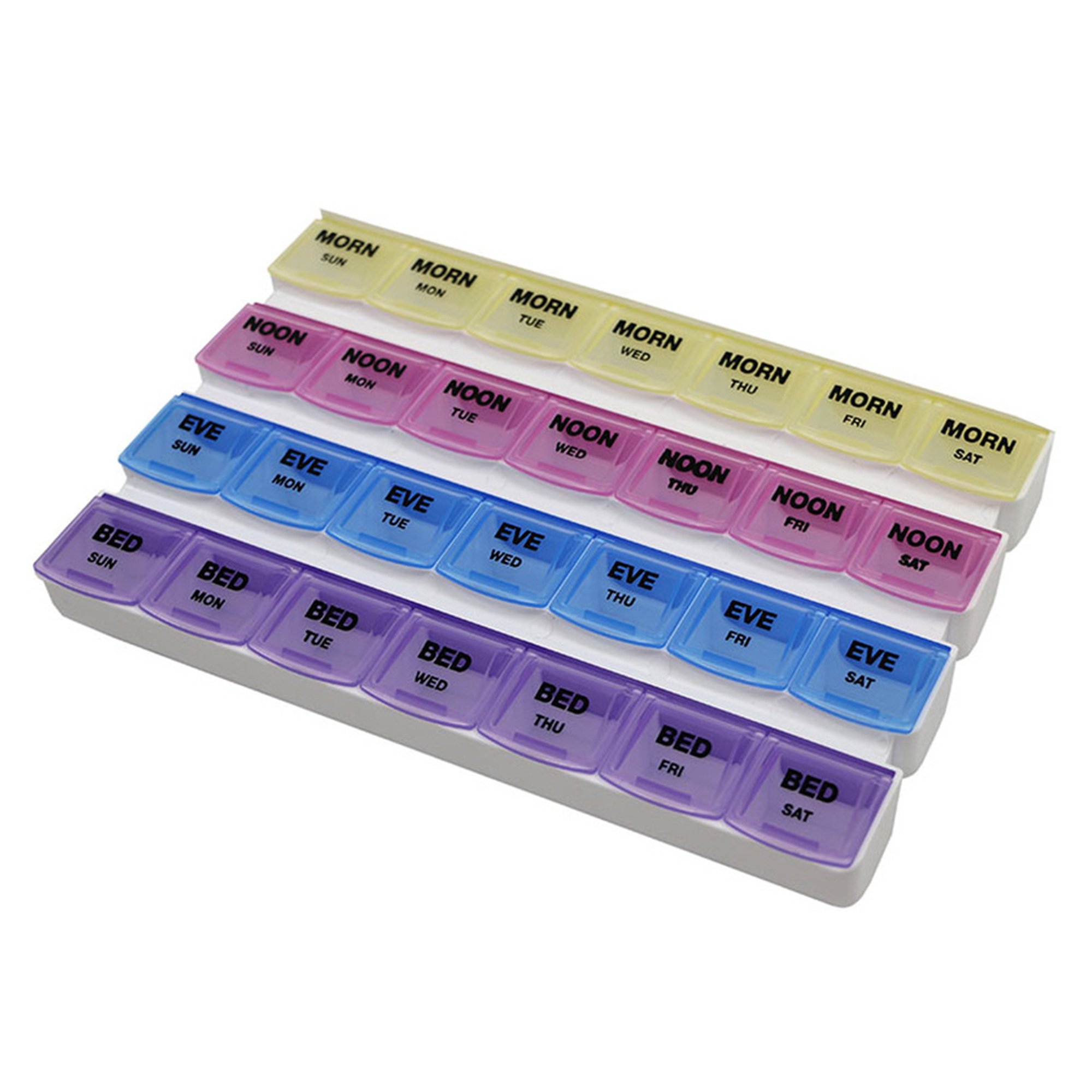 Fabrication Enterprises 85-0101 - Mediplanner® 7-Day, Four Times a Day Pill Organizer - 1/Each