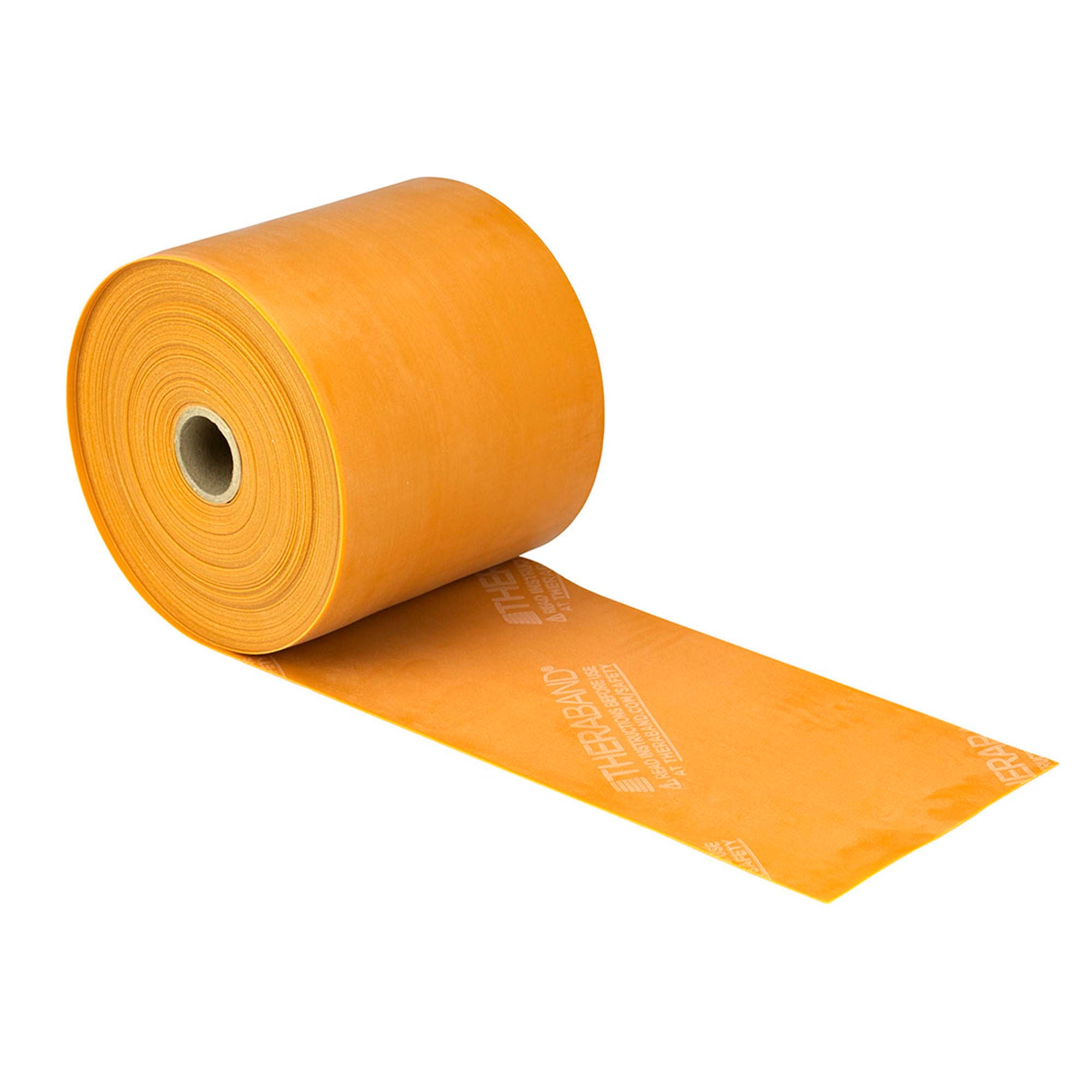Fabrication Enterprises - 10-1081 Exercise Resistance Band TheraBand® Gold 5 Inch X 50 Yard 3X-Heavy Resistance