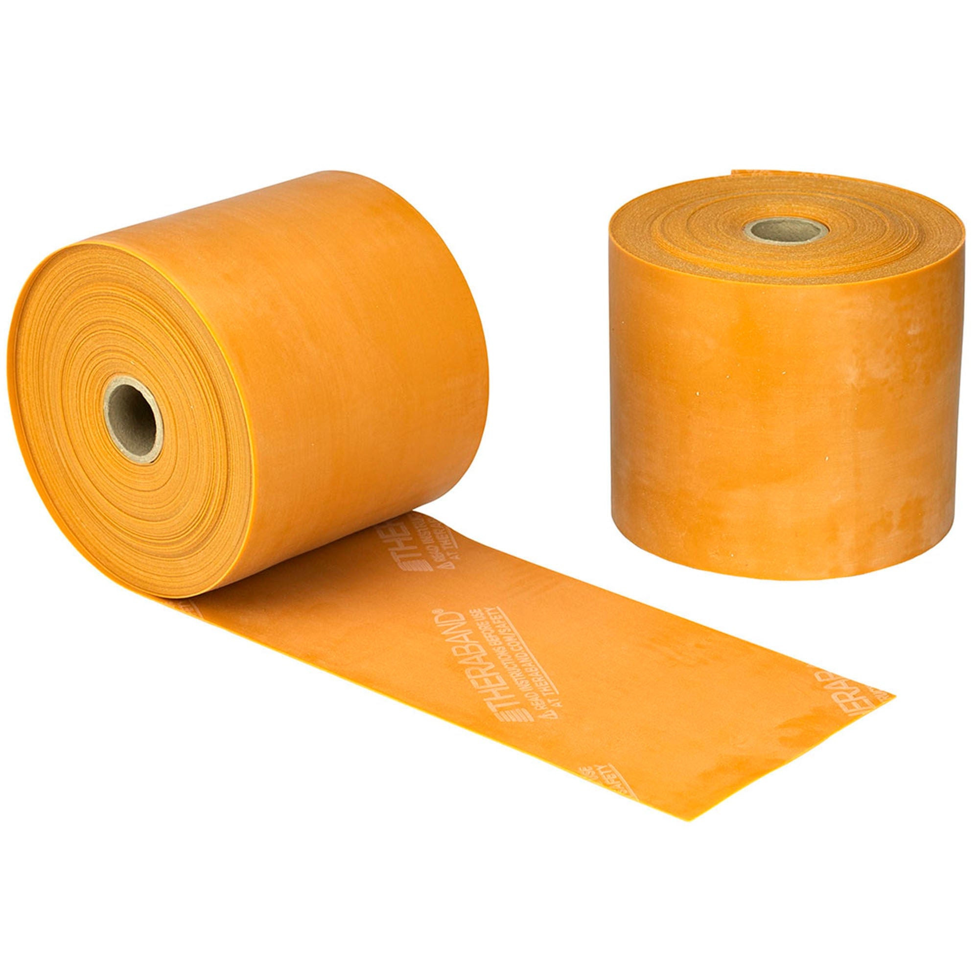 Fabrication Enterprises - 10-1081 Exercise Resistance Band TheraBand® Gold 5 Inch X 50 Yard 3X-Heavy Resistance