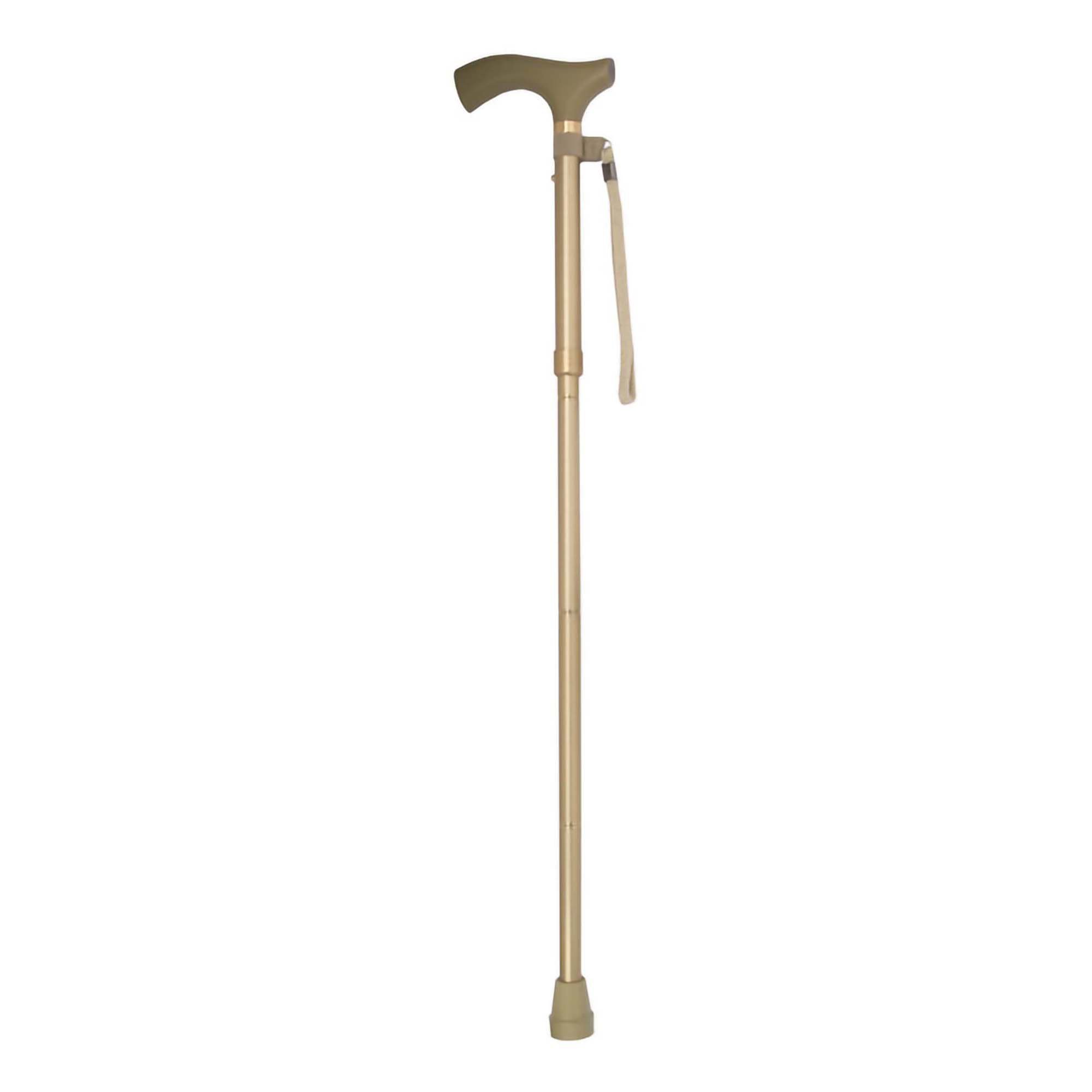 Mabis Healthcare 502-2000-0002 - Switch Sticks® Gold Folding Cane, 32 to 37 Inch Height - 1/Each