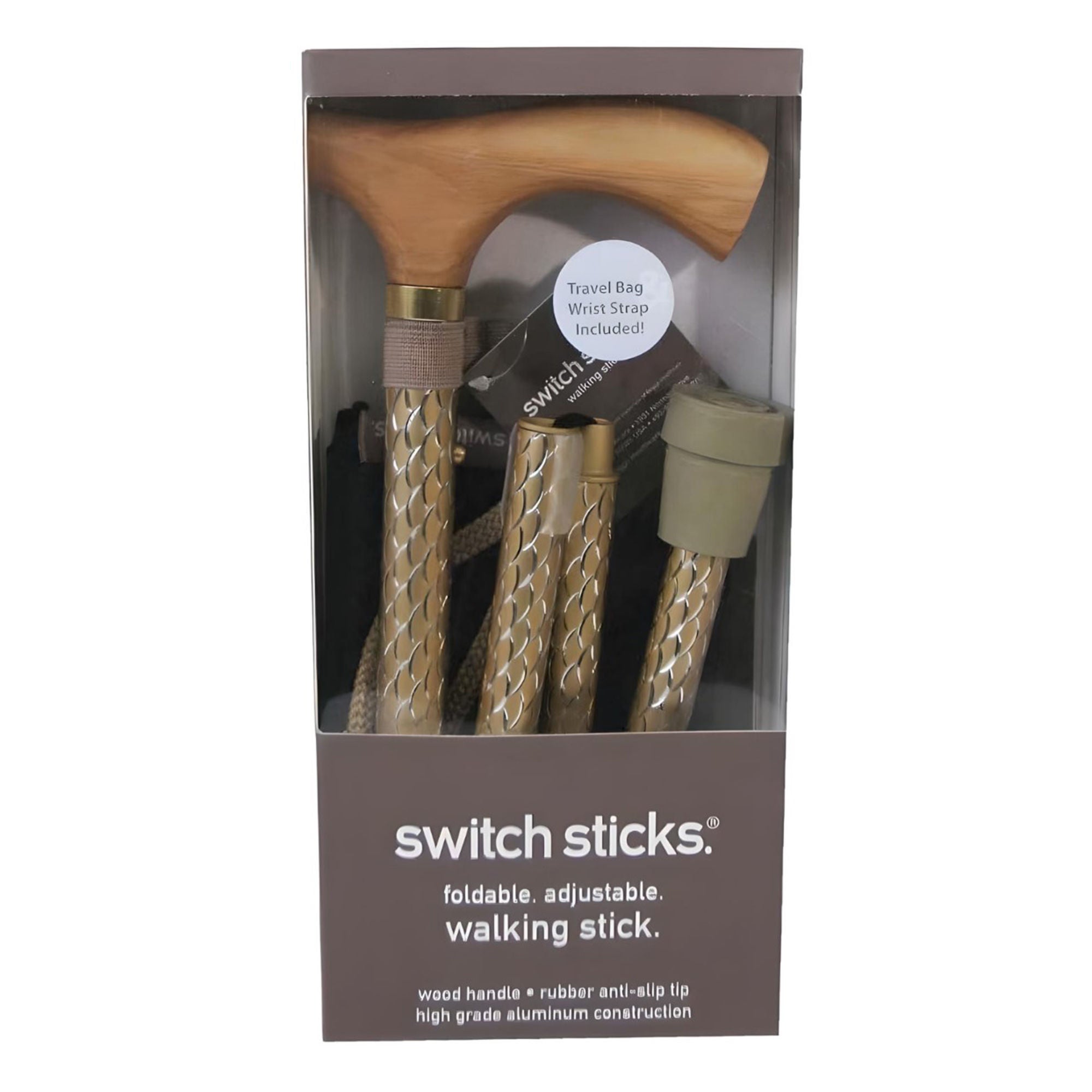 Mabis Healthcare - 502-2000-5202 Switch Sticks® Folding Cane