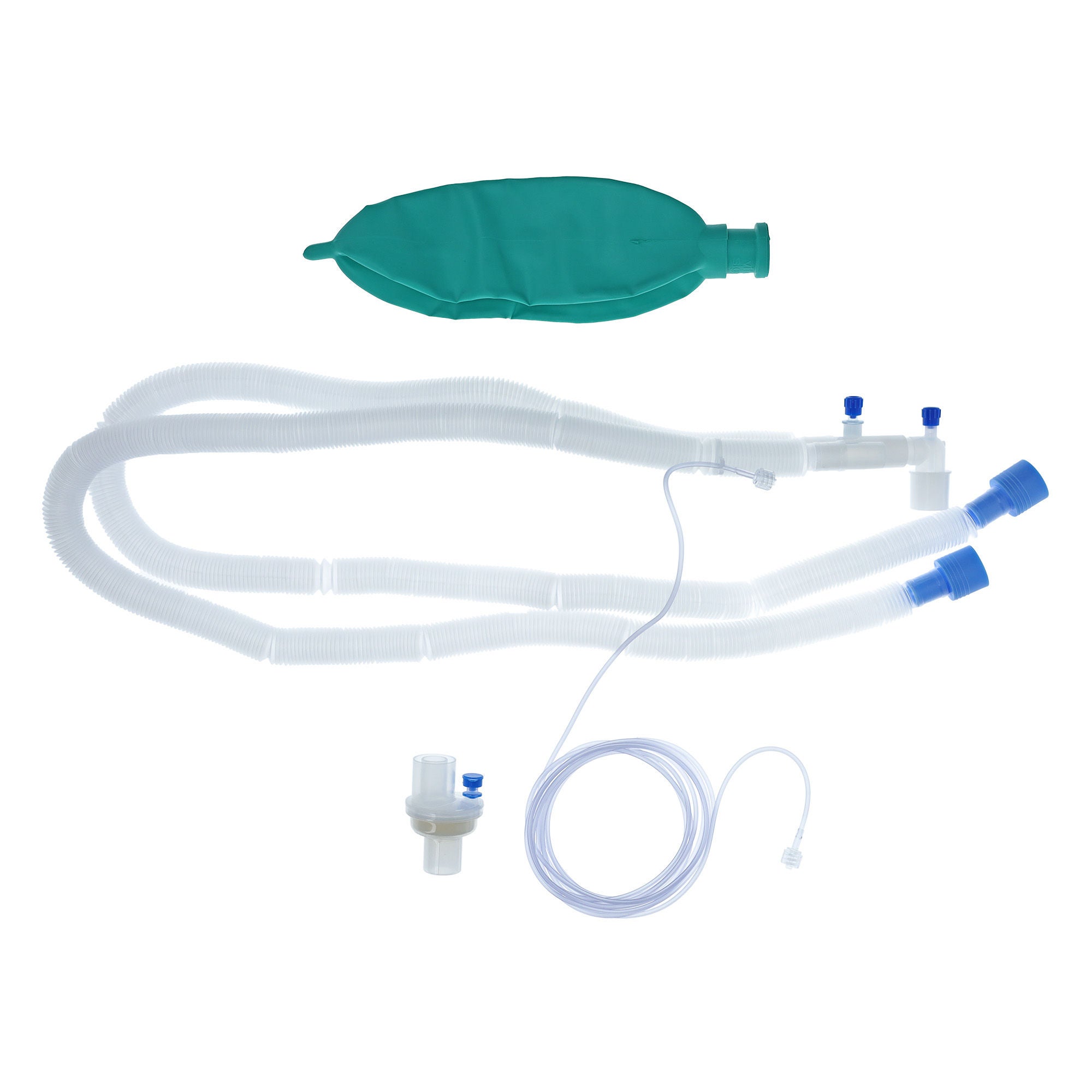 Sun Med - B87X4X84 Anesthesia Breathing Circuit Expandable Tube 108 Inch Tube Dual Limb Pediatric 1 Liter Bag Single Patient Use