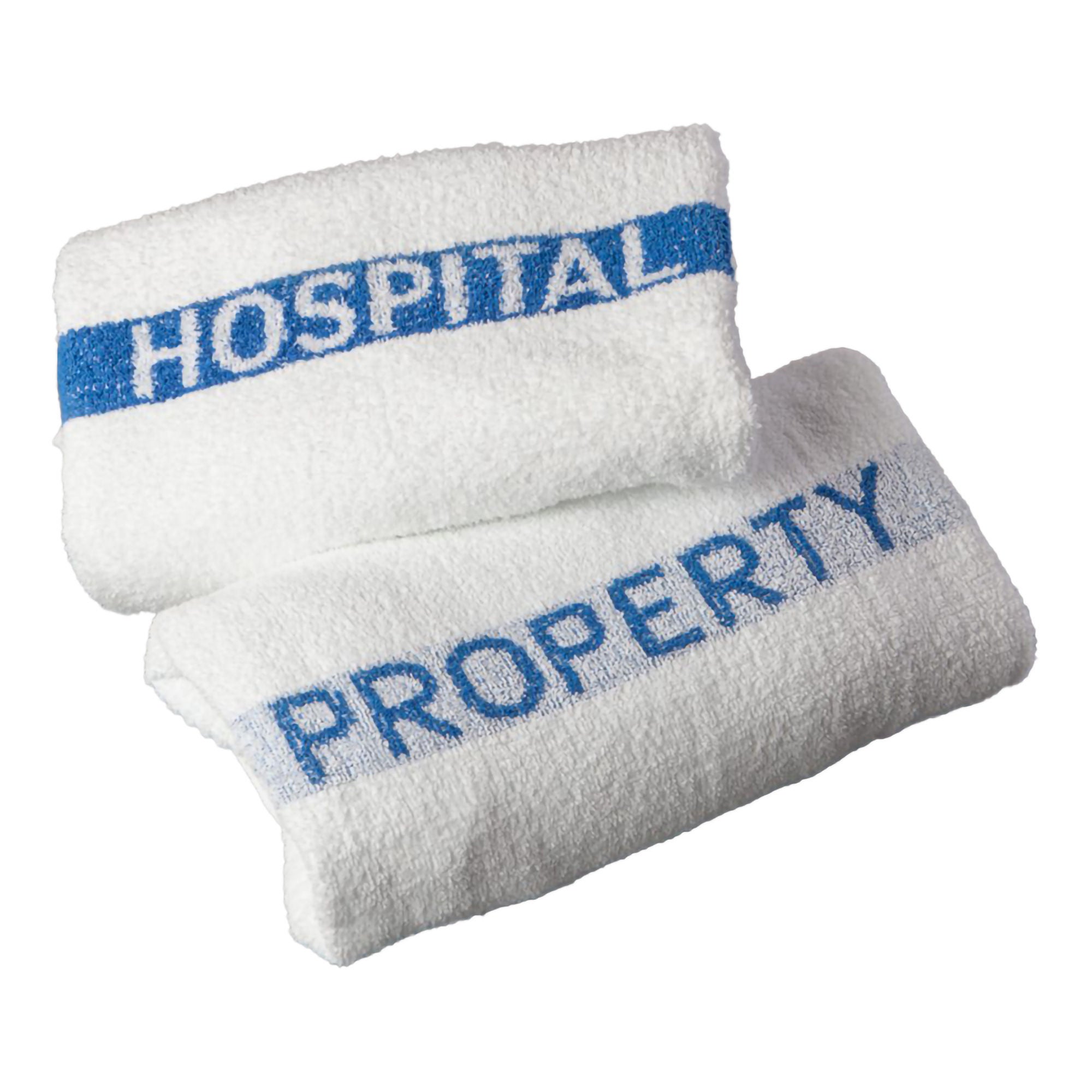 Standard Textile - 44430330 Bath Towel 21 X 44 Inch White / Blue