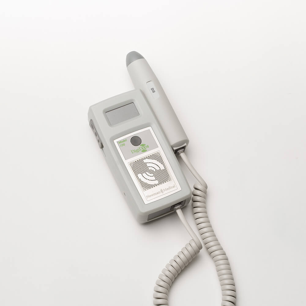 Newman Medical - DD-770-D8 Handheld Doppler DigiDop LED Display Obstetric Probe 8 MHz Frequency