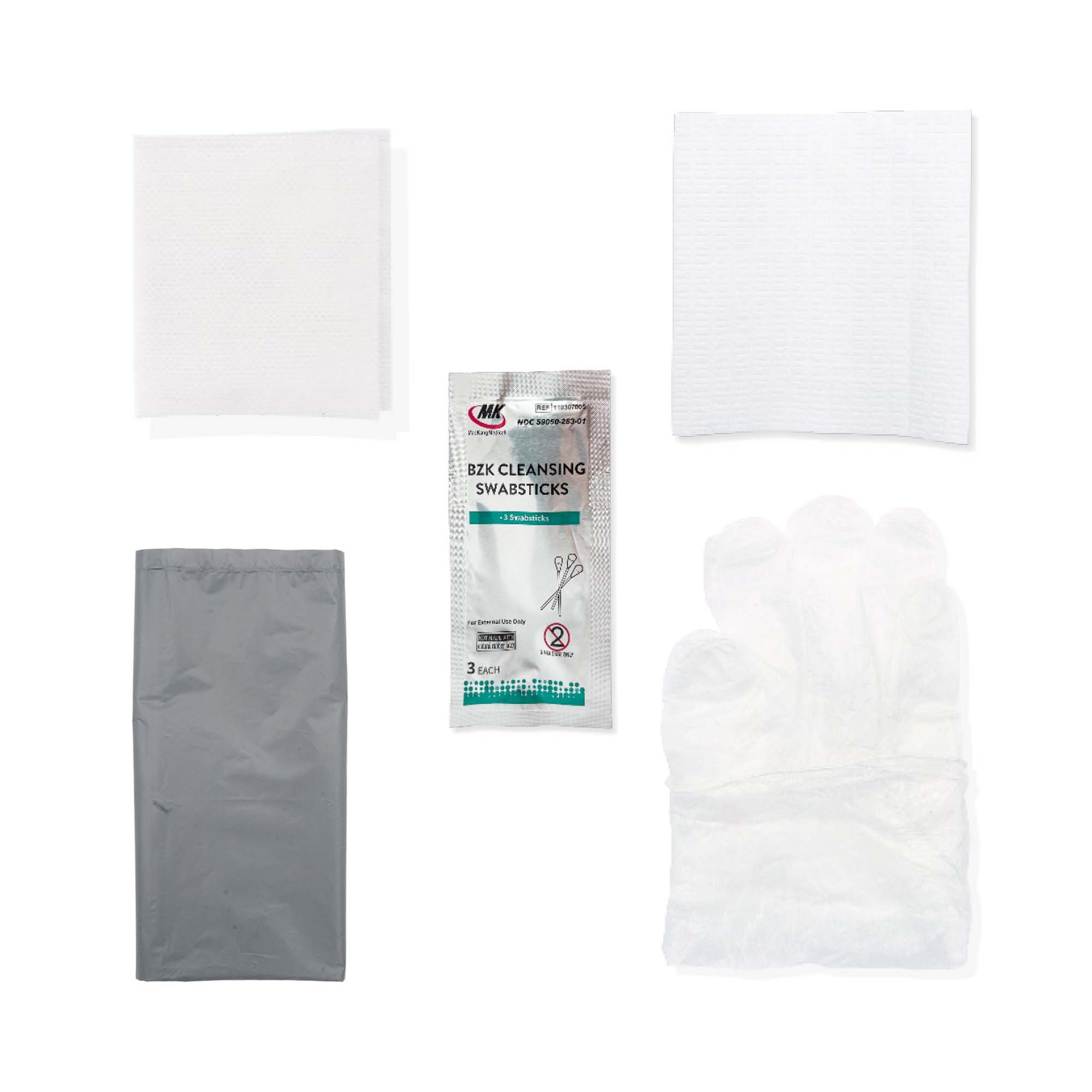 HR Healthcare 32508 - Kiddie-Kath® Intermittent Catheter Kit - 1/Each, 100/Case