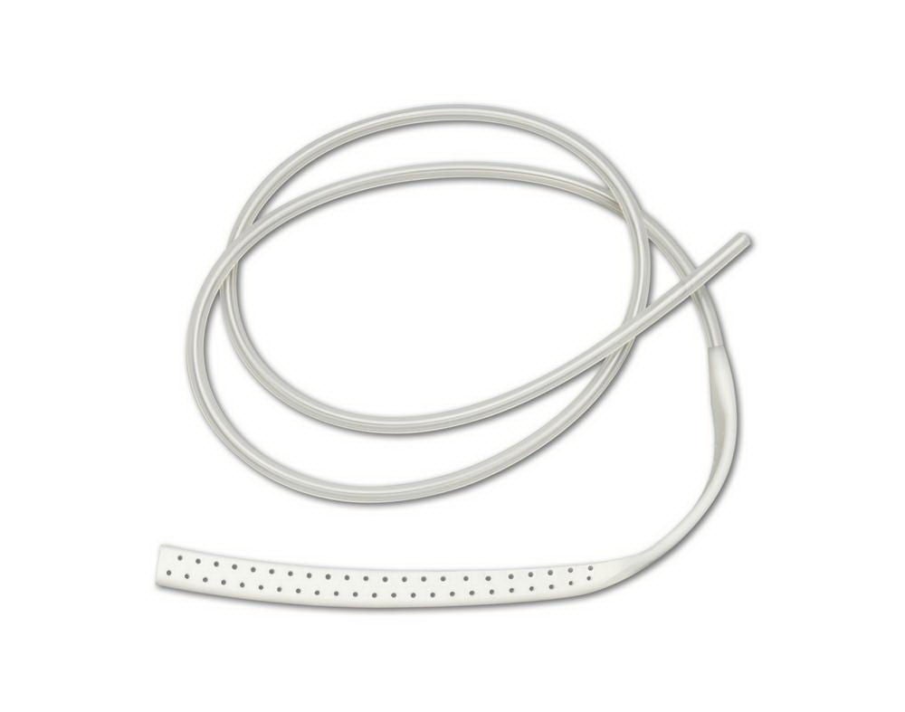 Aspen Surgical Products - 370003 Wound Drain Tube Surgidyne® Flat Type With Trocar Flat Perforated Channel Type 10 Fr. Size Sterile