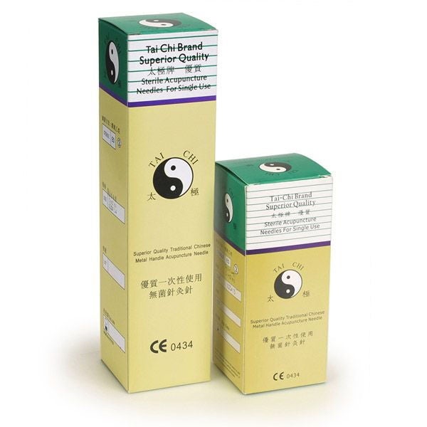 Lhasa OMS - TC1.30X100 Acupuncture Needle Tai-Chi® 8 Japanese Gauge 100 mm Length Singles