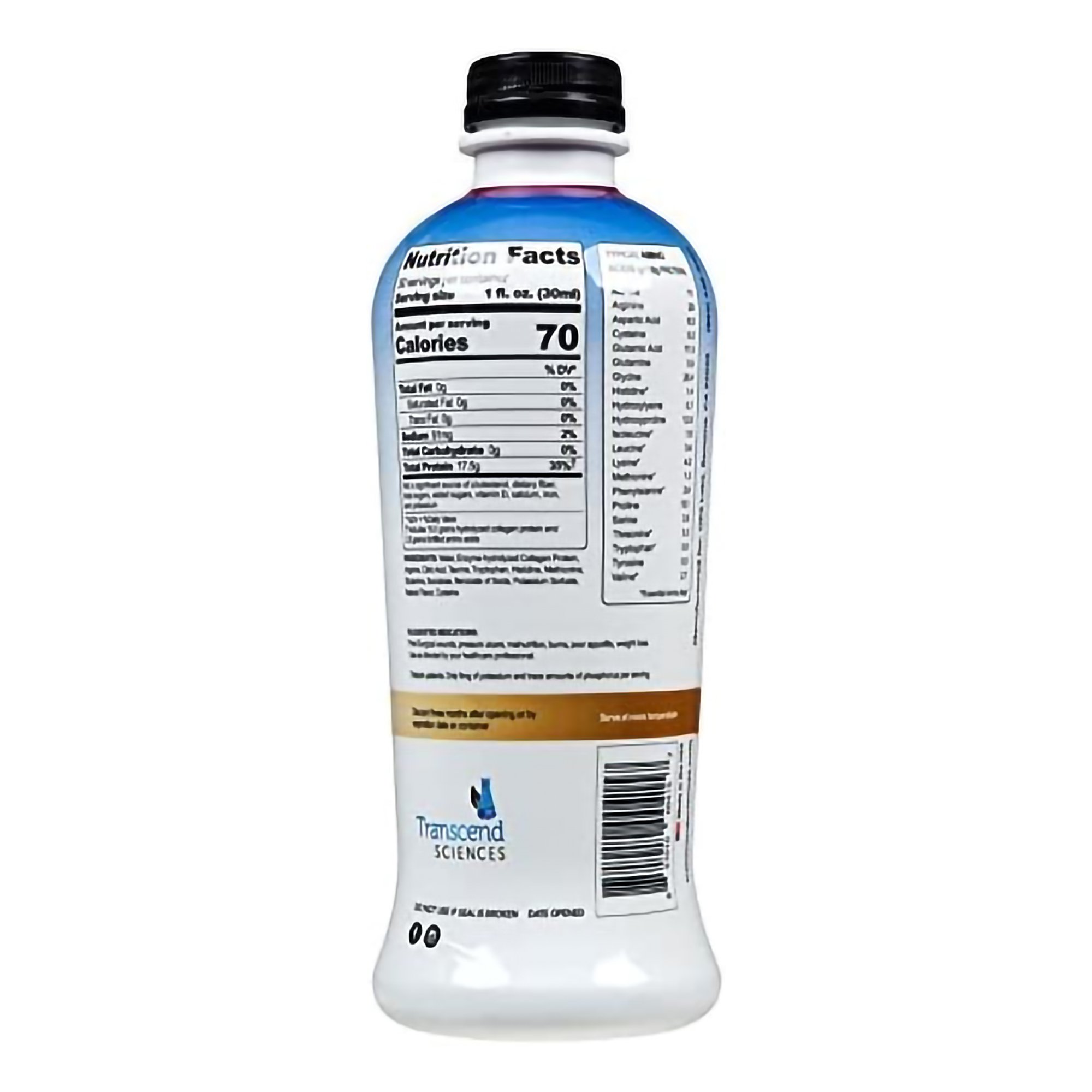 OP2 Labs Inc 851010004157 - ProT Gold Berry Liquid Protein, 30-ounce bottle - 1/Each, 6/Case