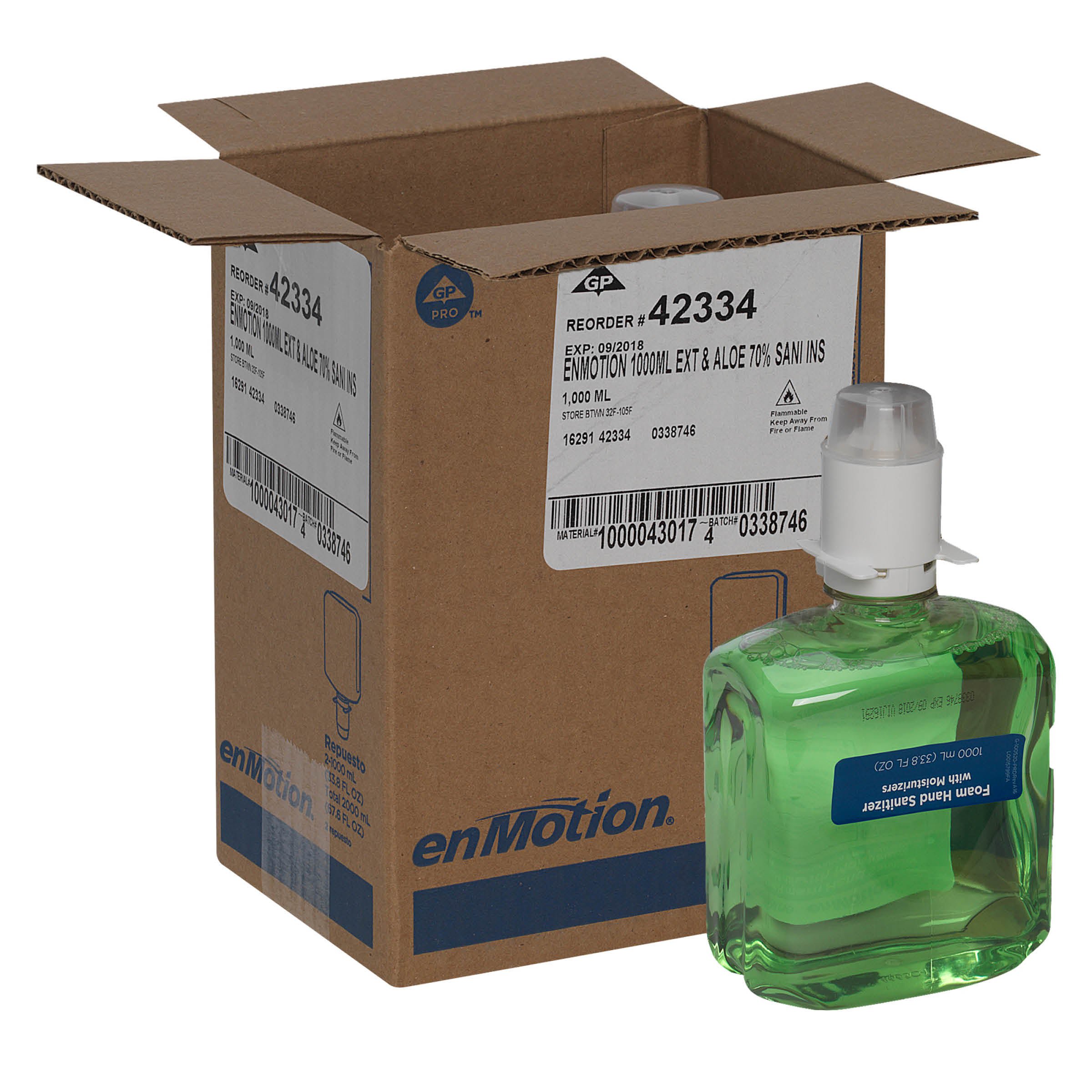 Georgia-Pacific Consumer Products LP - 42334 enMotion® GEN2 Moisturizing Foam Hand Sanitizer