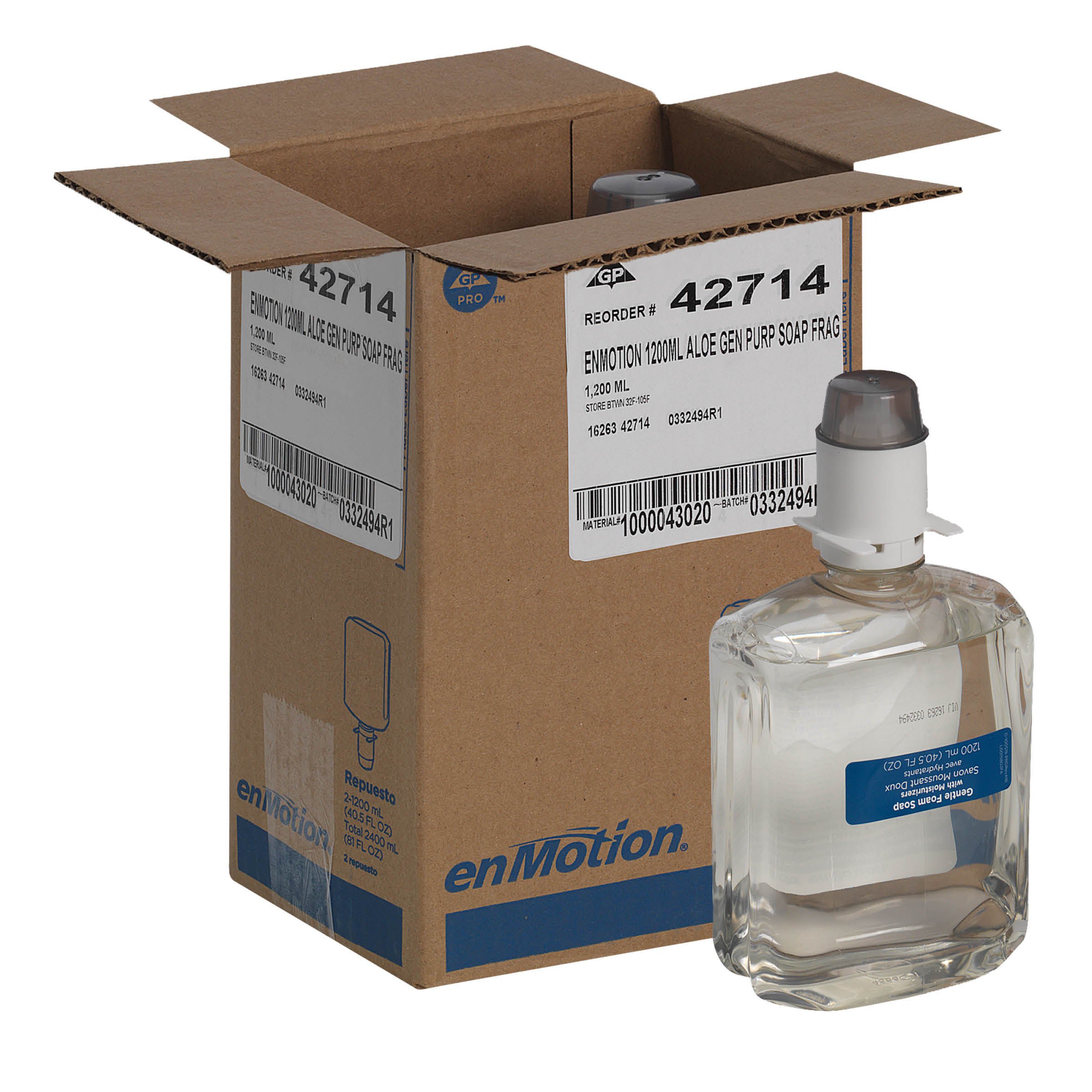 Georgia-Pacific Consumer Products LP - 42714 enMotion® Gen 2 Soap for use with enMotion® Automated Touchless Dispenser