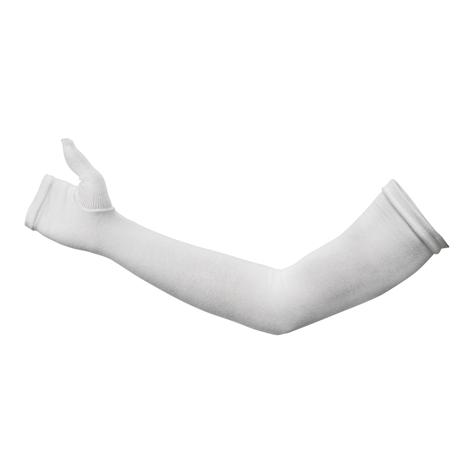 McKesson Brand 61-GL2000 - McKesson Protective Skin Sleeve, Arm/Wrist/Hand, with Thumb, Medium, White - 1/Pair, 12/Case