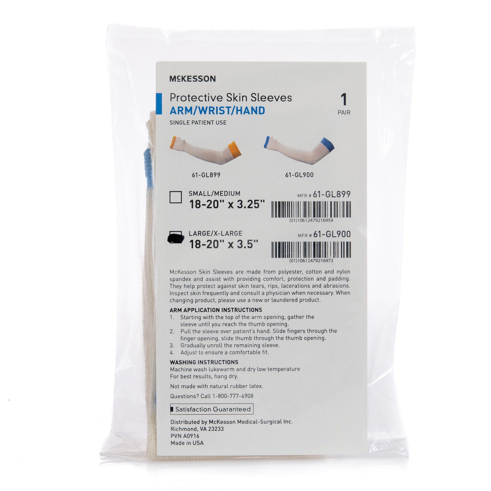 McKesson Brand - 61-GL900 Arm Sleeve McKesson Large / X-Large