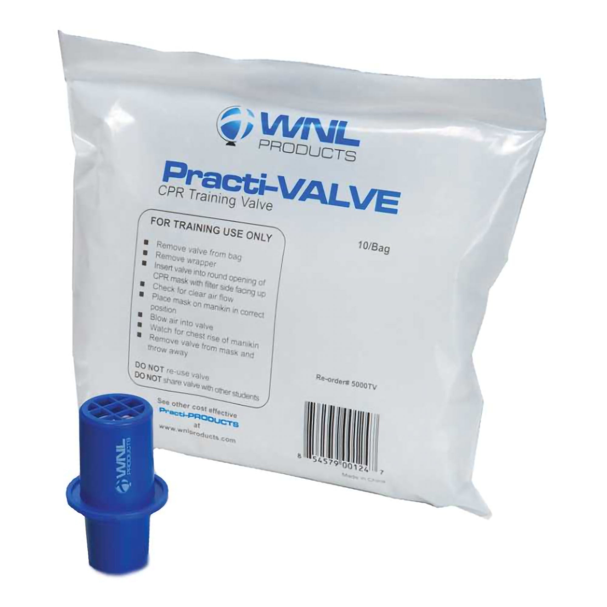 Nasco Healthcare - SB46504 CPR Training Valve WNL Products®
