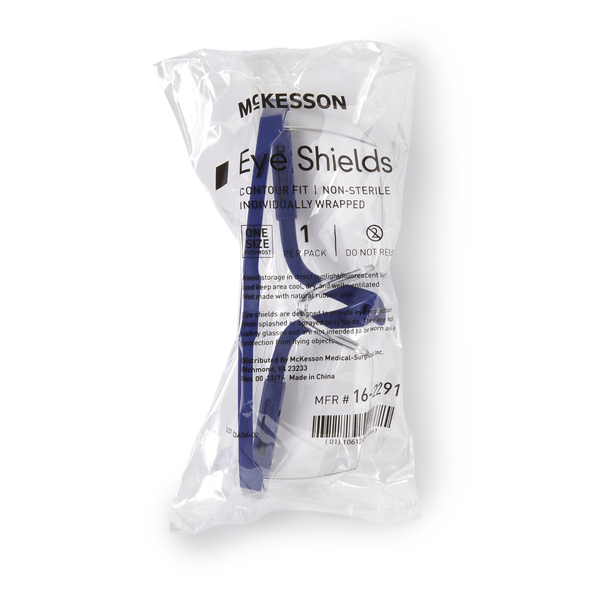 McKesson Brand - 16-2291 McKesson Disposable Protective Goggles/Eye Shields