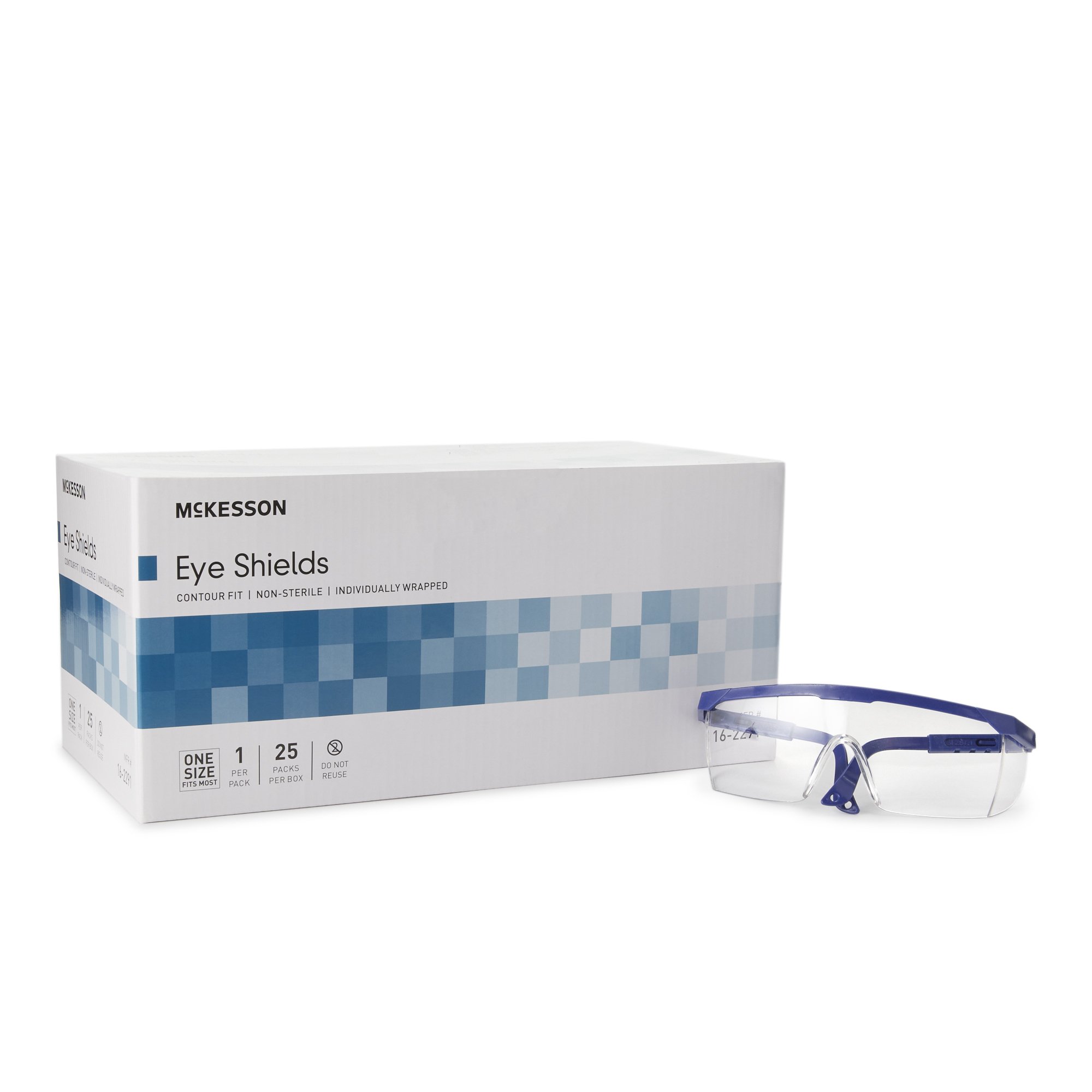 McKesson Brand - 16-2291 McKesson Disposable Protective Goggles/Eye Shields