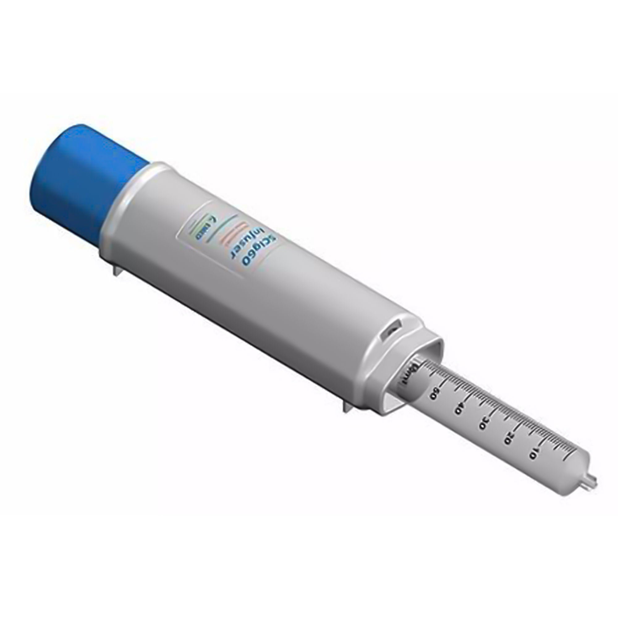 EMED Technologies - FP-0010002 Syringe Infusion Pump SCIg60 Stainless Steel Spring Mechanical NonWireless 60 mL Syringe