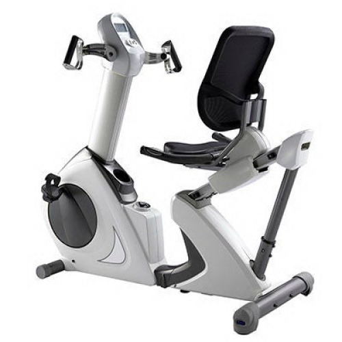 Fabrication Enterprises - 69-0130 Stationary Bike HCI PhysioCycle XT Recumbent Bike 25 X 52 X 60 Inch Black / Gray