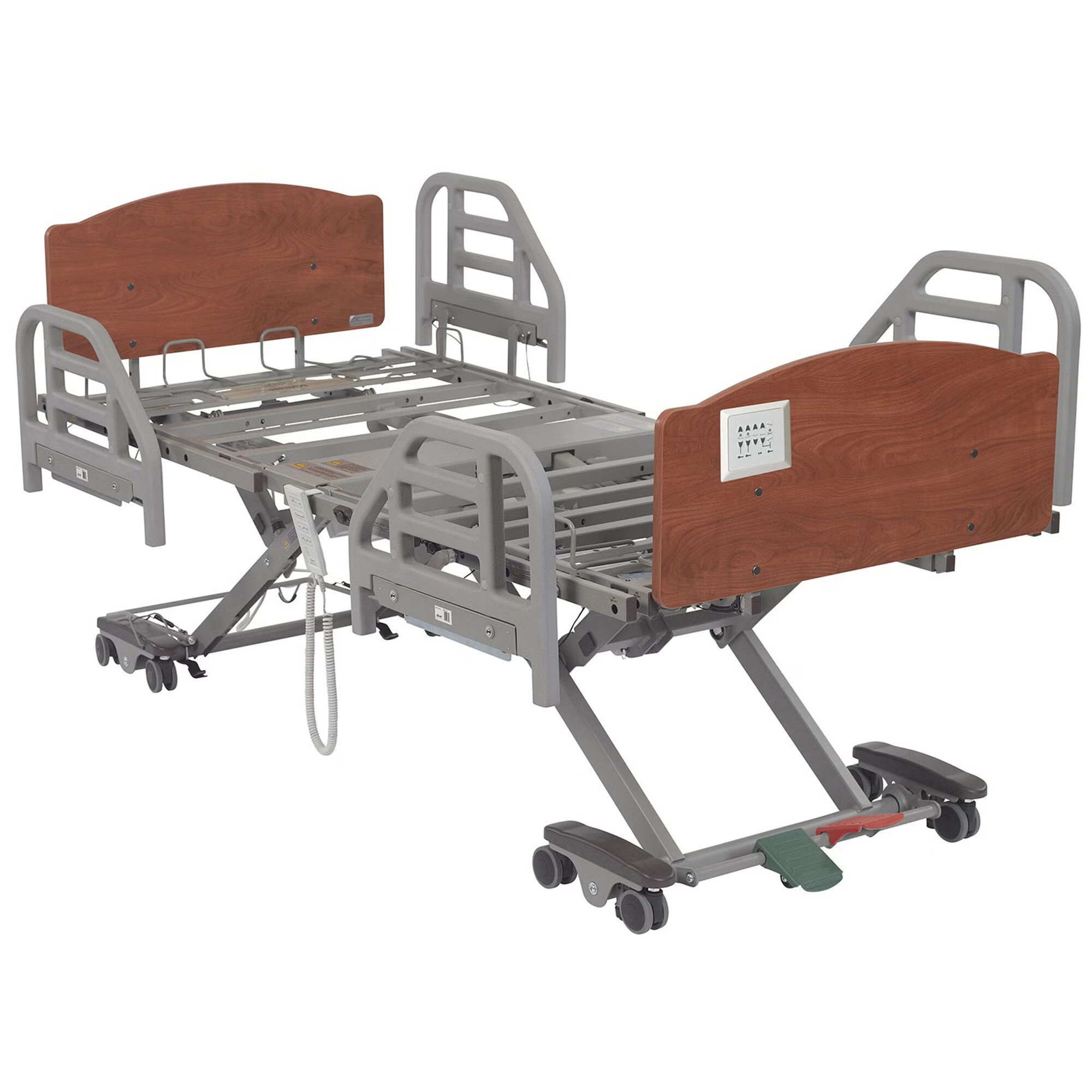 Drive DeVilbiss Healthcare - P903 Electric Bed Prime Care Long Term Care 80 to 88 Inch Length Slat Deck 6 Functions 7 to 30 Inch Height Range