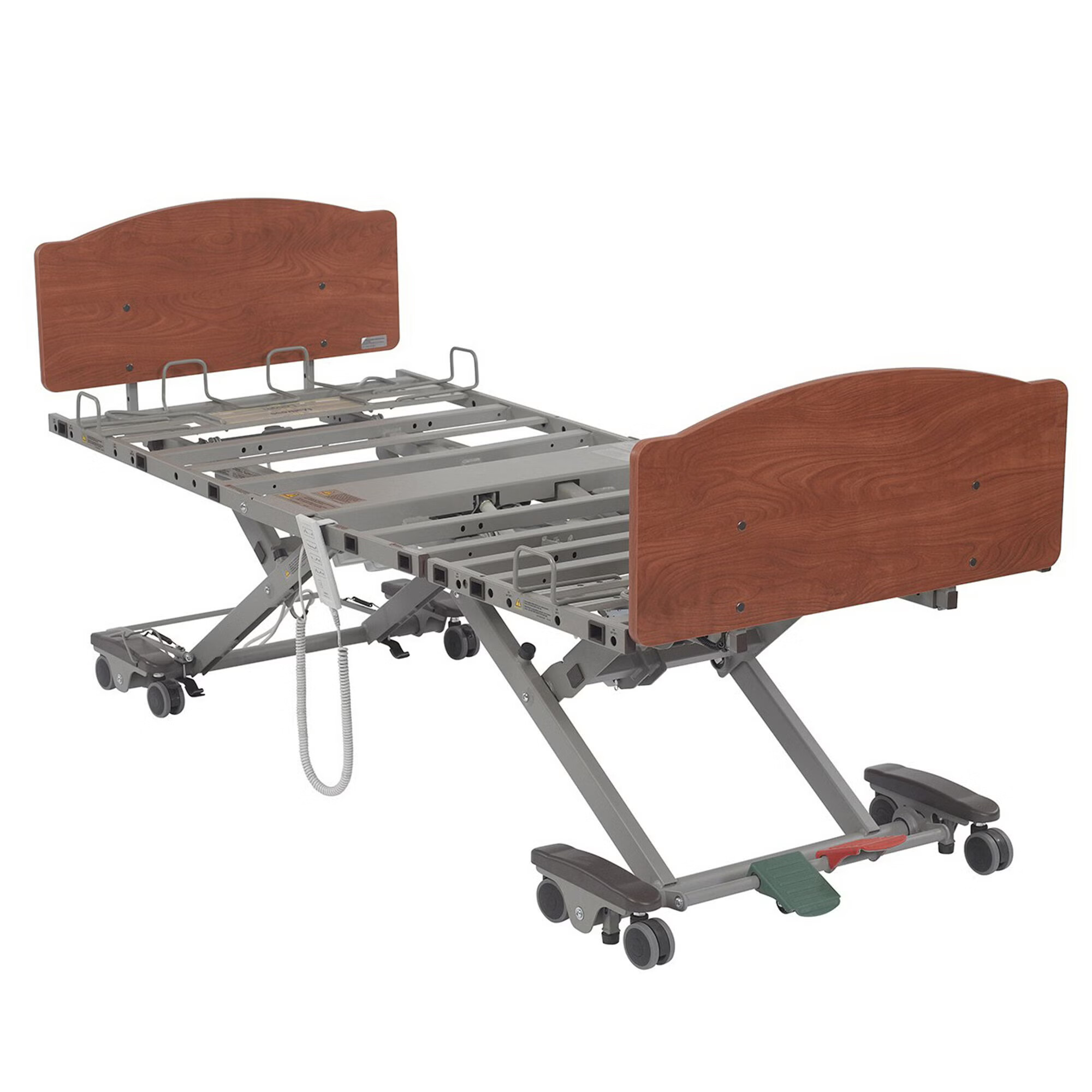Drive DeVilbiss Healthcare - P903 Electric Bed Prime Care Long Term Care 80 to 88 Inch Length Slat Deck 6 Functions 7 to 30 Inch Height Range