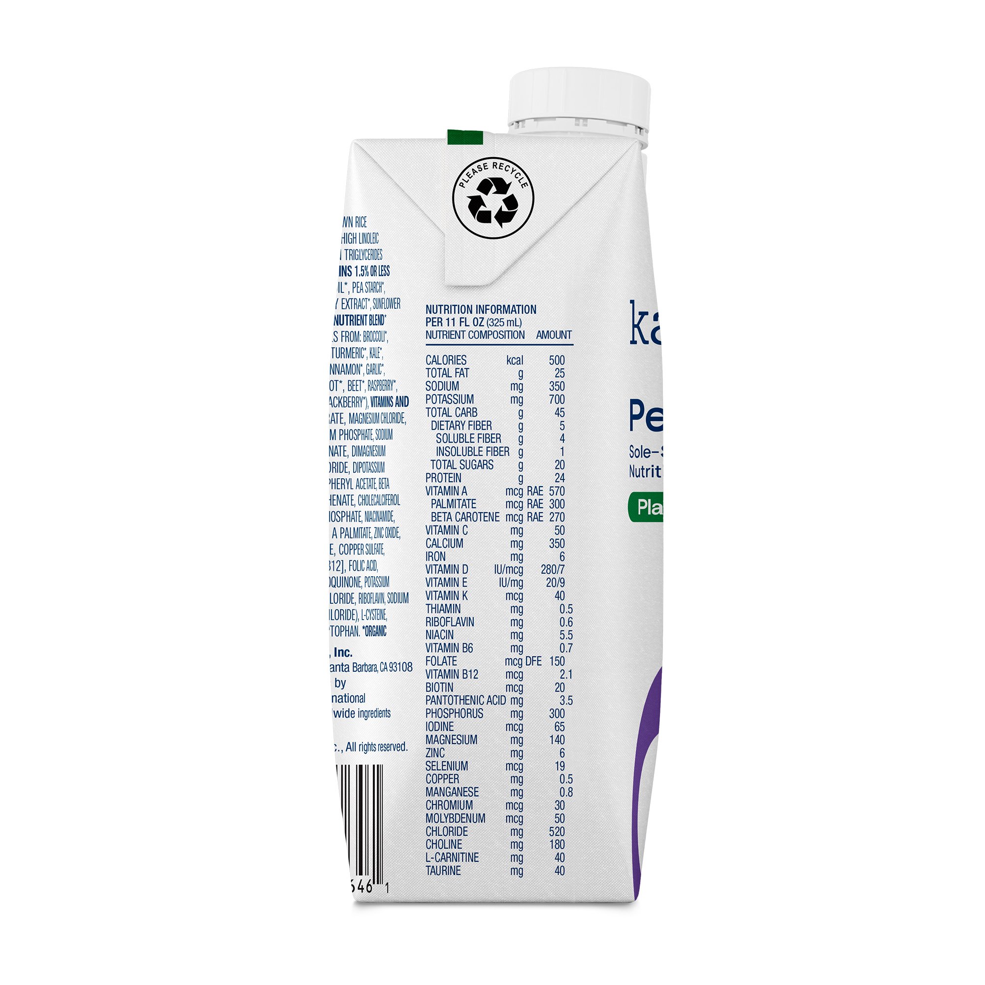 Kate Farms - 851823006379 Kate Farms® Standard 1.5 Sole-Source Nutrition Formula