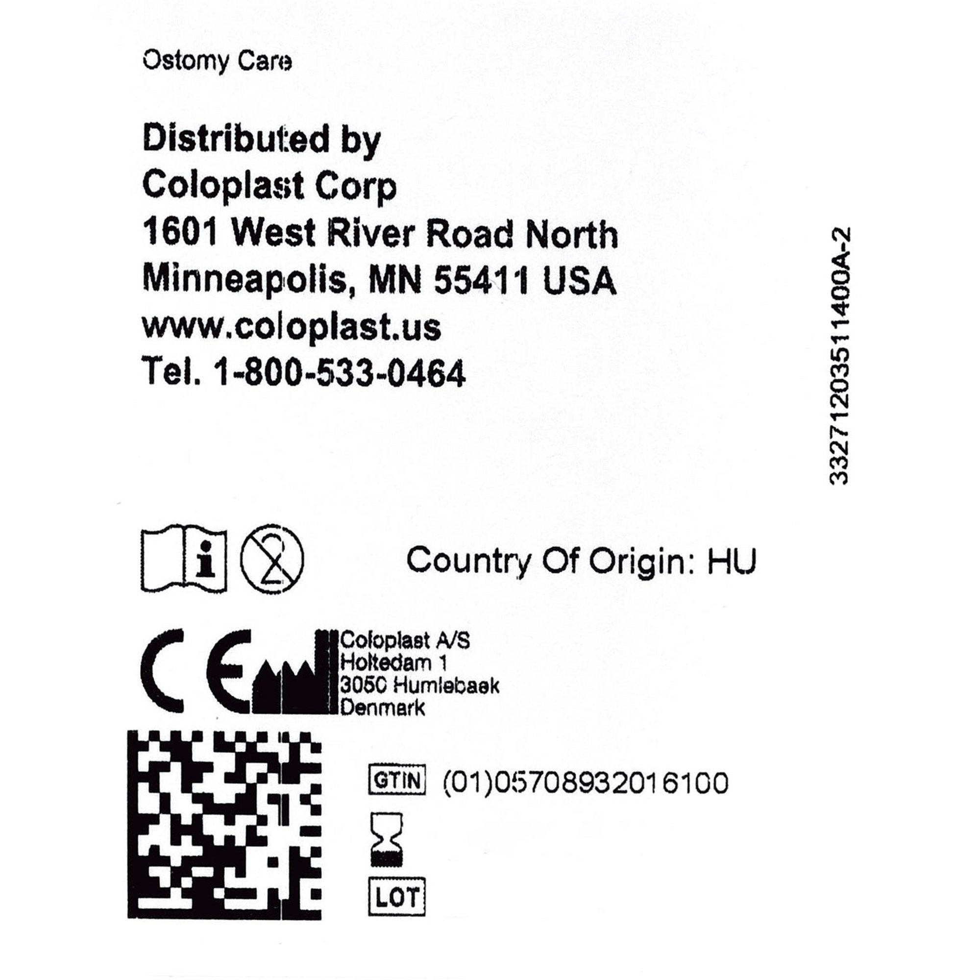 Coloplast 12035 - Brava® Skin Barrier Ring with Protective Seal, Thin - 1/Each, 10/Box