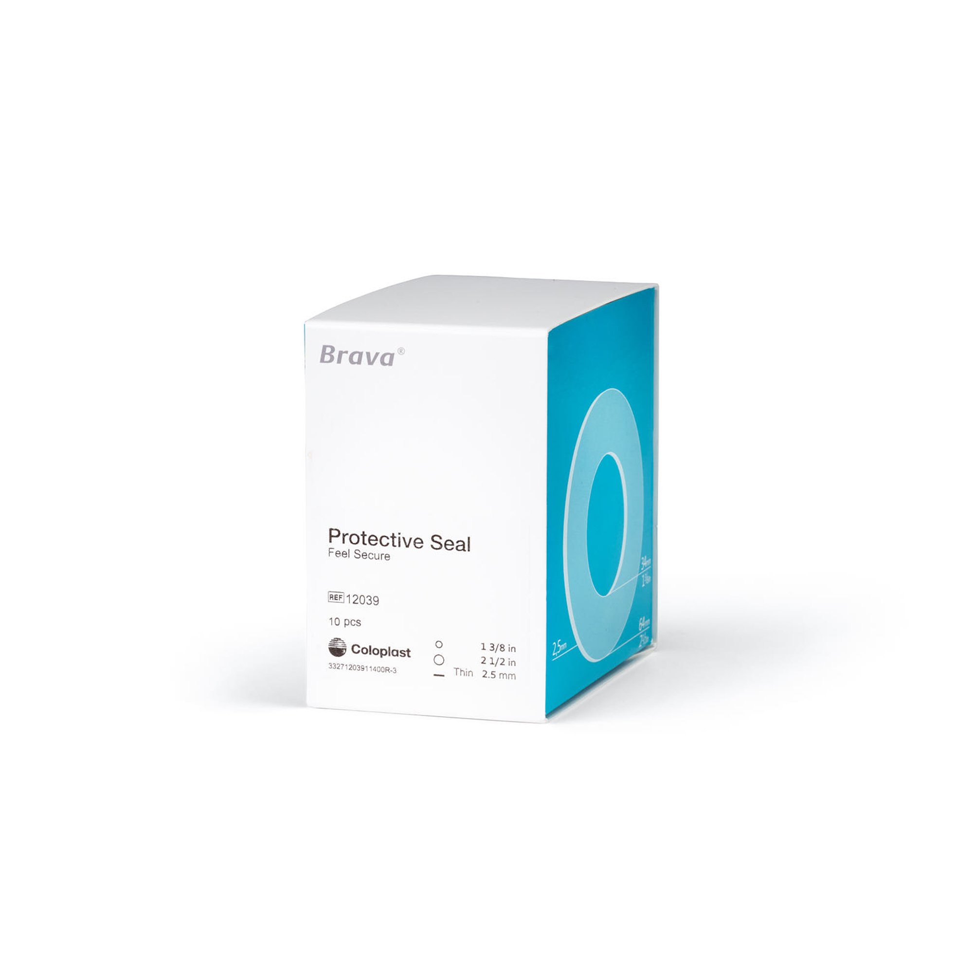 Coloplast 12039 - Brava® Thin Skin Barrier Ring for 34-mm Stomas, 2.5 mm, Thin - 1/Each, 10/Box