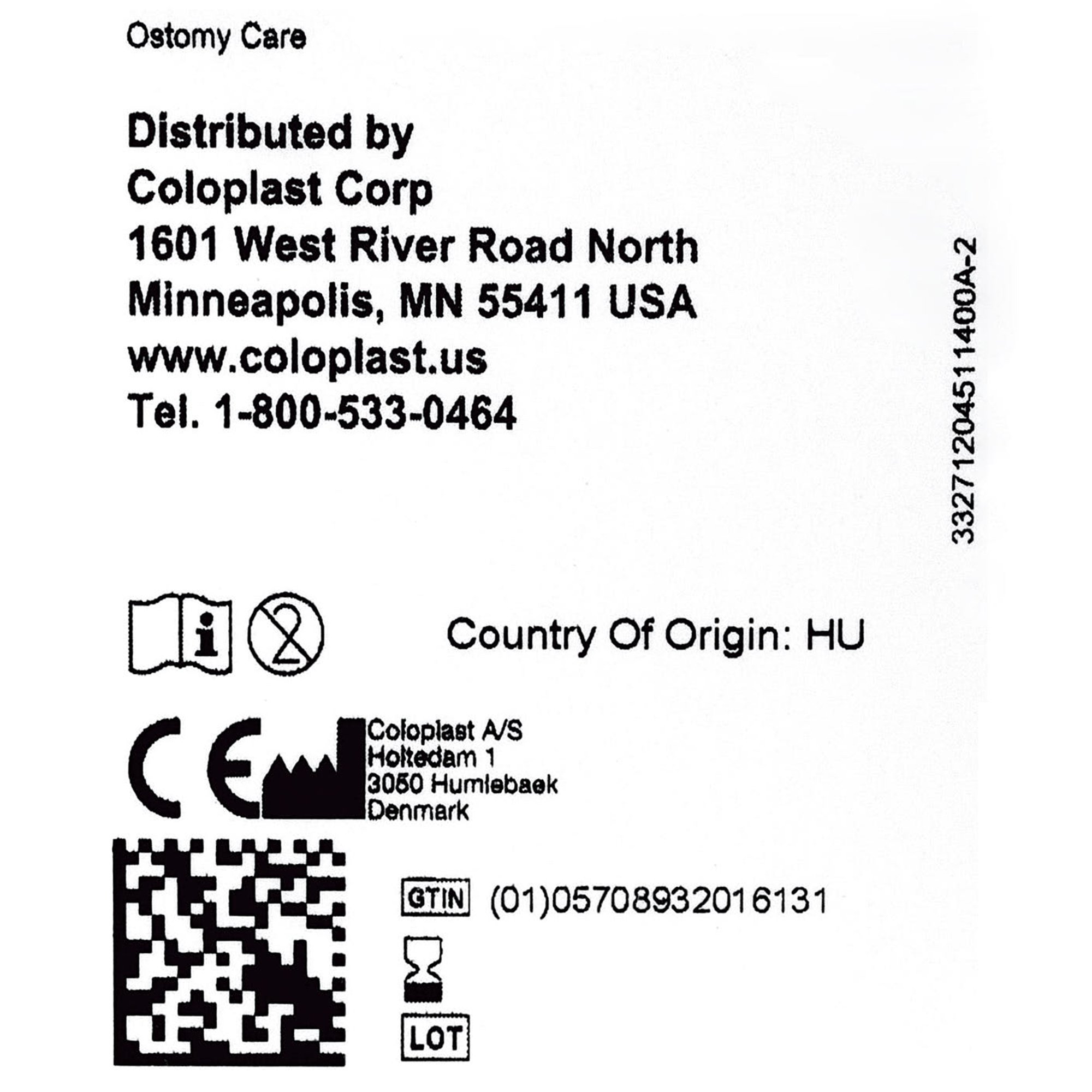Coloplast 12045 - Brava® Skin Barrier Ring with Protective Seal, 4.2 mm Thick - 1/Each, 10/Box