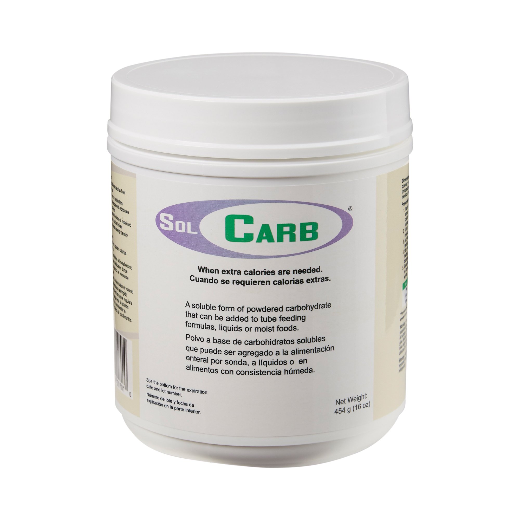 Epic Pharmaceutical Industries Corp - 7001-N SolCarb® Soluble Form of Powdered Carbohydrate