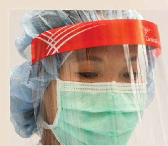 Cardinal - F1SHIELD50 Face Shield Cardinal Health™ One Size Fits Most Full Length Disposable NonSterile