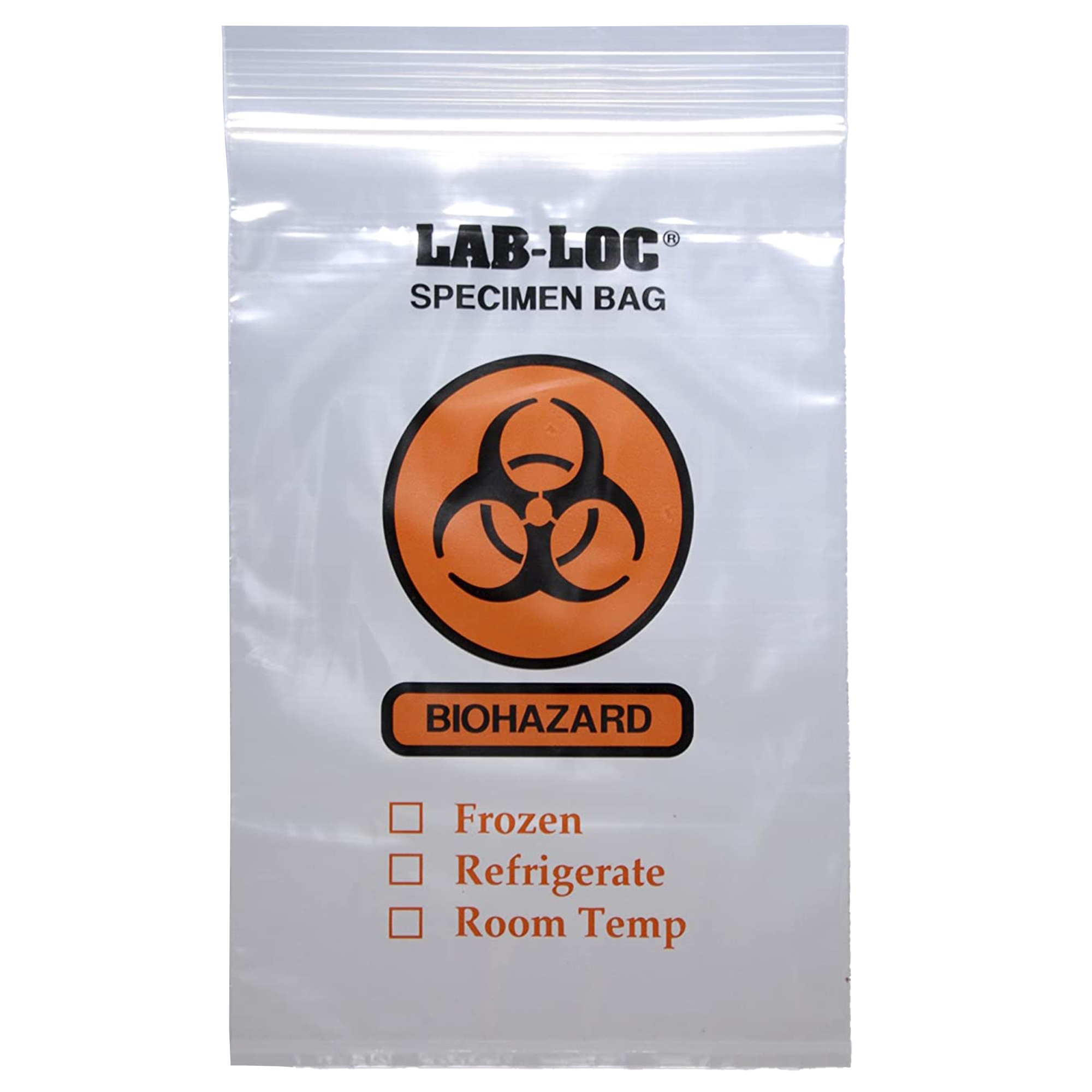 Elkay Plastics - LAB20609 Lab-Loc® Specimen Transport Bag with Document Pouch