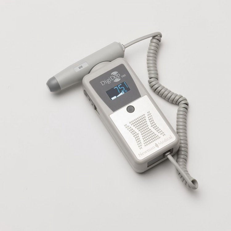 Newman Medical - DD-700-D8 Handheld Doppler DigiDop Digital Display Vascular Probe 8 MHz Frequency