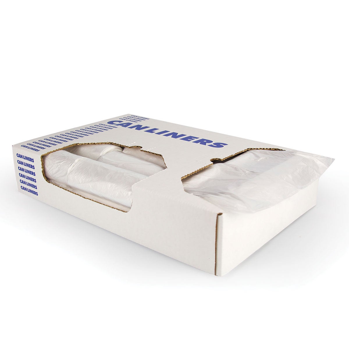 Essendant Co-United Stationers - HERZ8648UNR01 Trash Bag Heritage™ 56 gal. 22 Mic. 43 X 48 Inch Natural Extra Heavy Duty Star Seal Bottom Coreless Roll