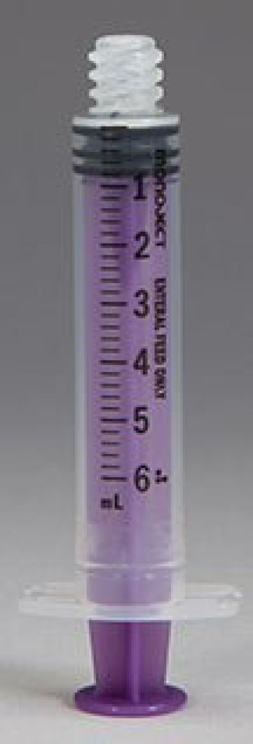 Cardinal - 406SE Monoject™ Enteral / Oral Syringe, 6 mL