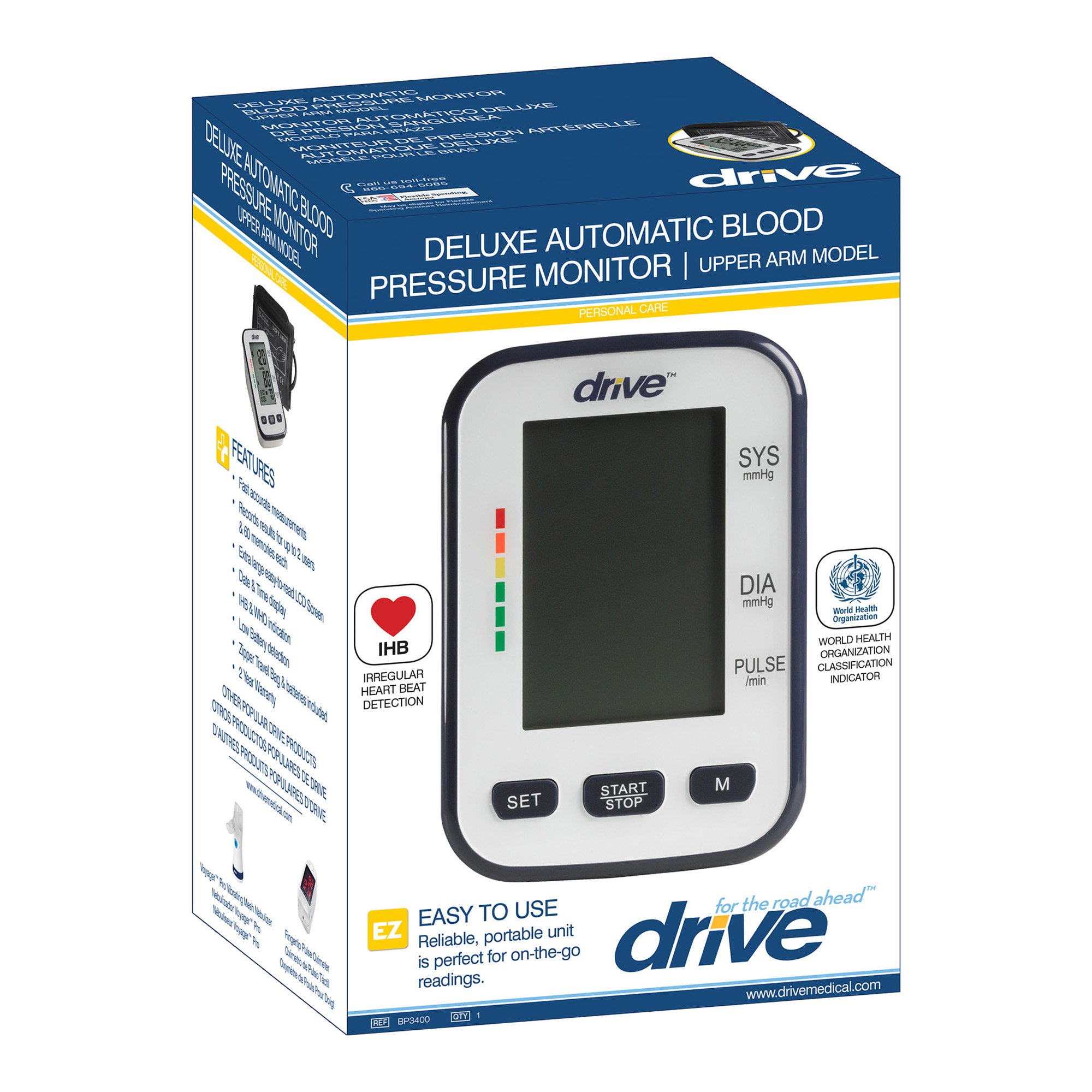Drive DeVilbiss Healthcare - BP3400 drive™ Digital Blood Pressure Monitoring Unit