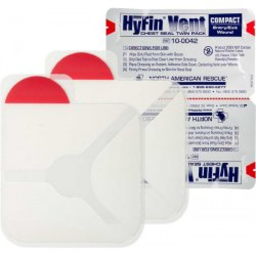Hyfin Vent Compact Chest Wound Seal 10-0042 by North American Rescue