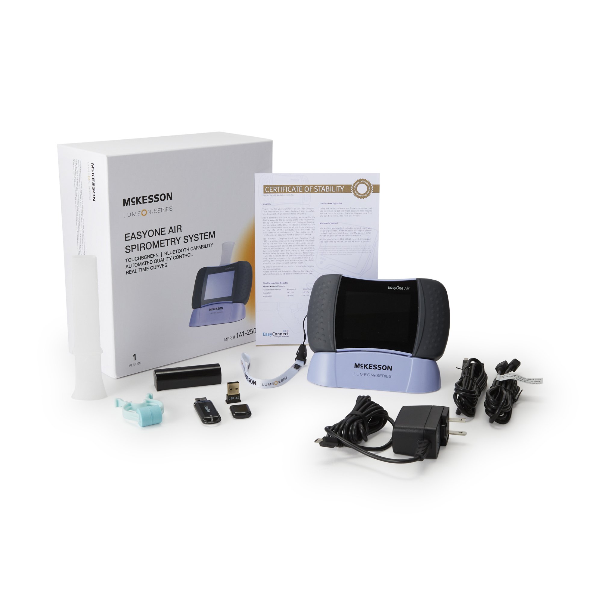 McKesson Brand - 141-2500-2 McKesson LUMEON™ Spirometer