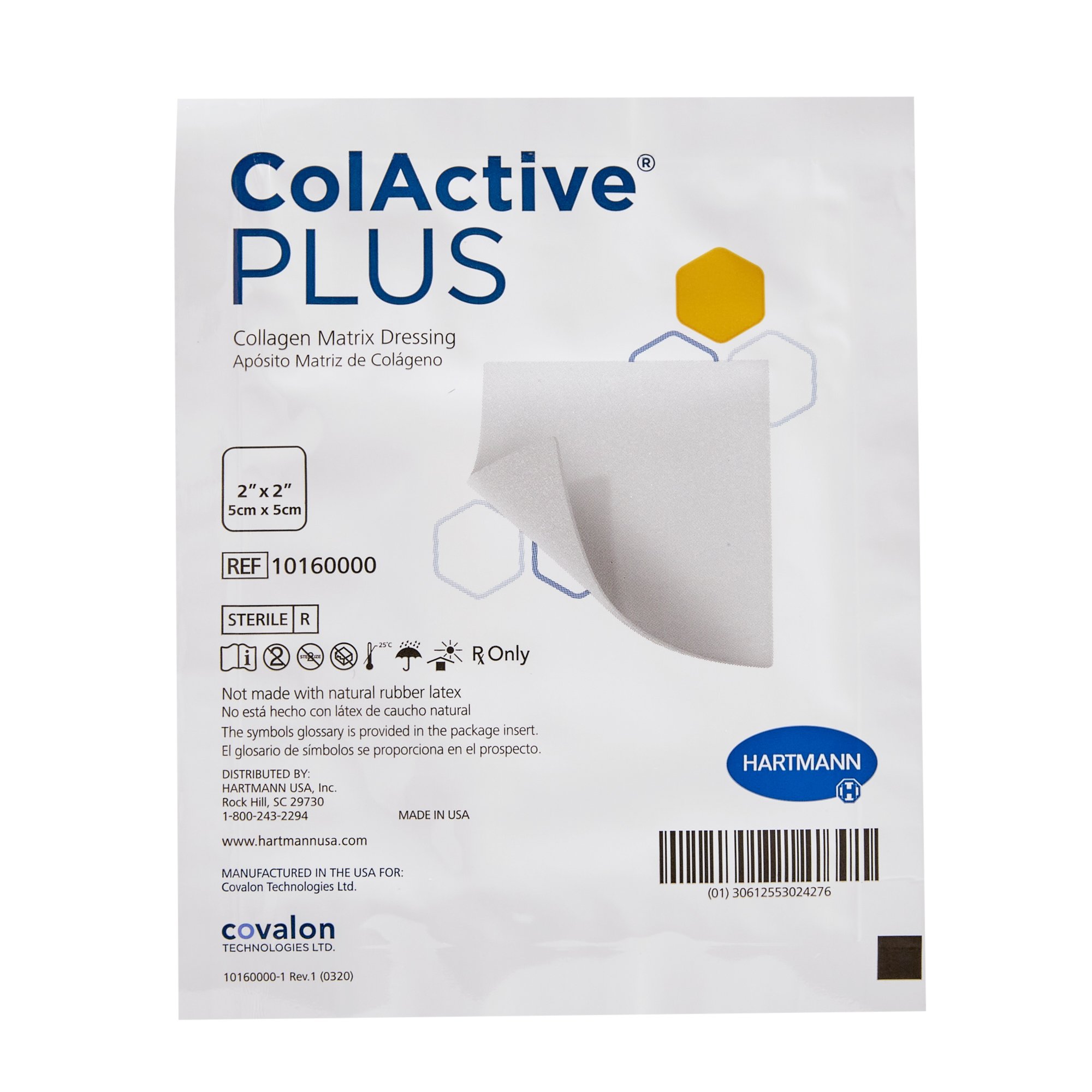 ColActive Plus Collagen Dressing 10160000 by Hartmann
