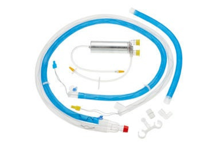 Medline - HUD87019KIT Ventilator Circuit ConchaSmart® Corrugated Tube 72 Inch Tube Single Limb Adult Without Breathing Bag Single Patient Use Heated Circuit