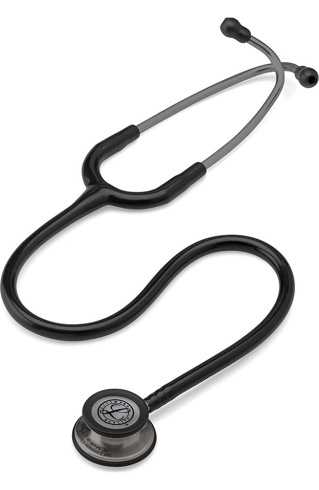 Solventum Corporation 5811 - 3M Littmann Classic III Monitoring Stethoscope, Black, 27 Inch Single Lumen Tube - 1/Each