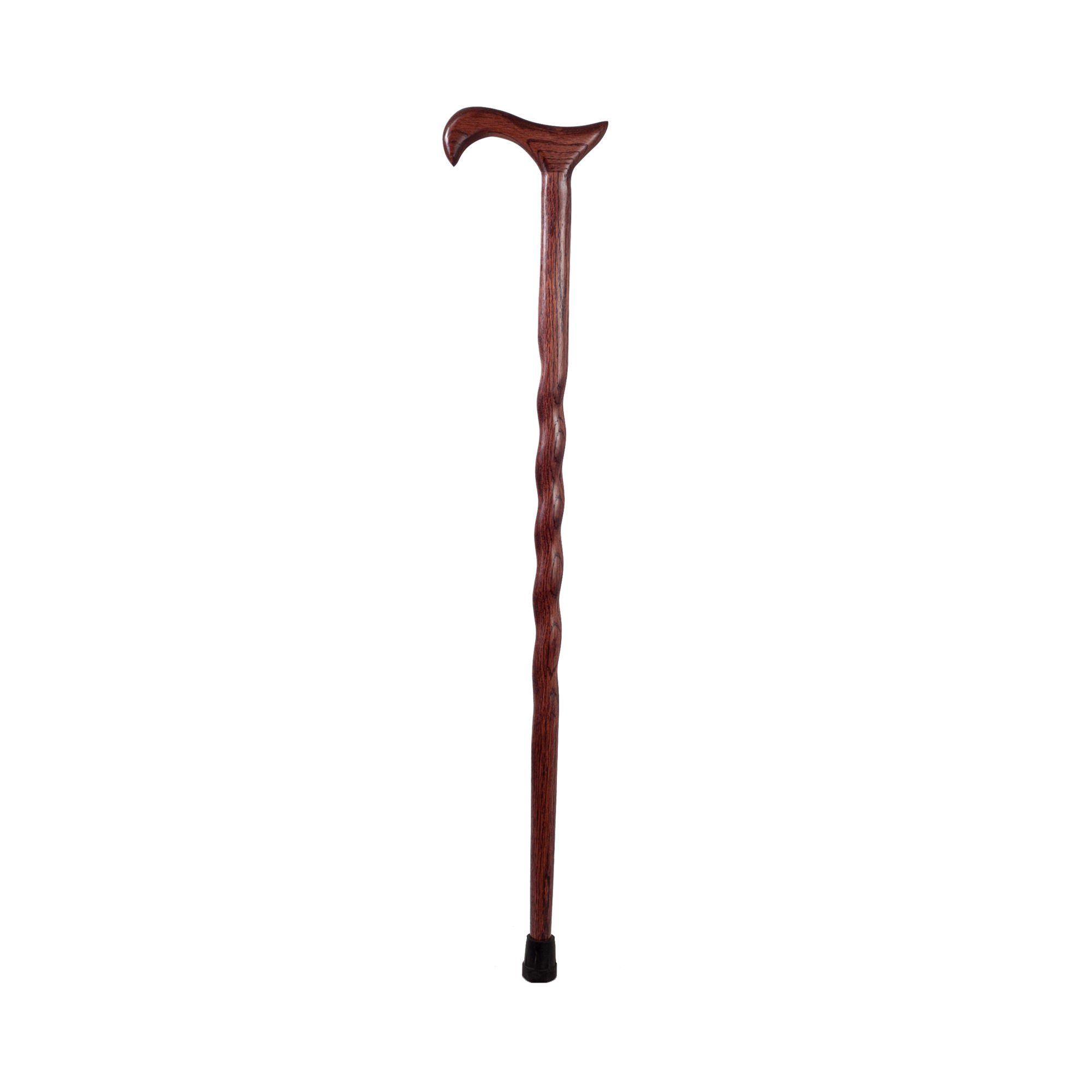 Mabis Healthcare - 502-3000-0051 Brazos™ Twisted Oak Cane with T-Handle