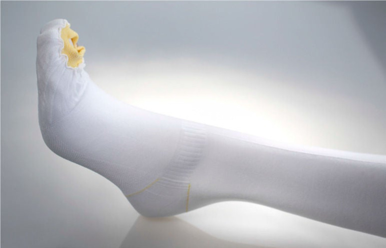 The Pillow Factory Division - 853-00 Anti-embolism Stocking UltraCARE® Knee High X-Small / Regular White Inspection Toe