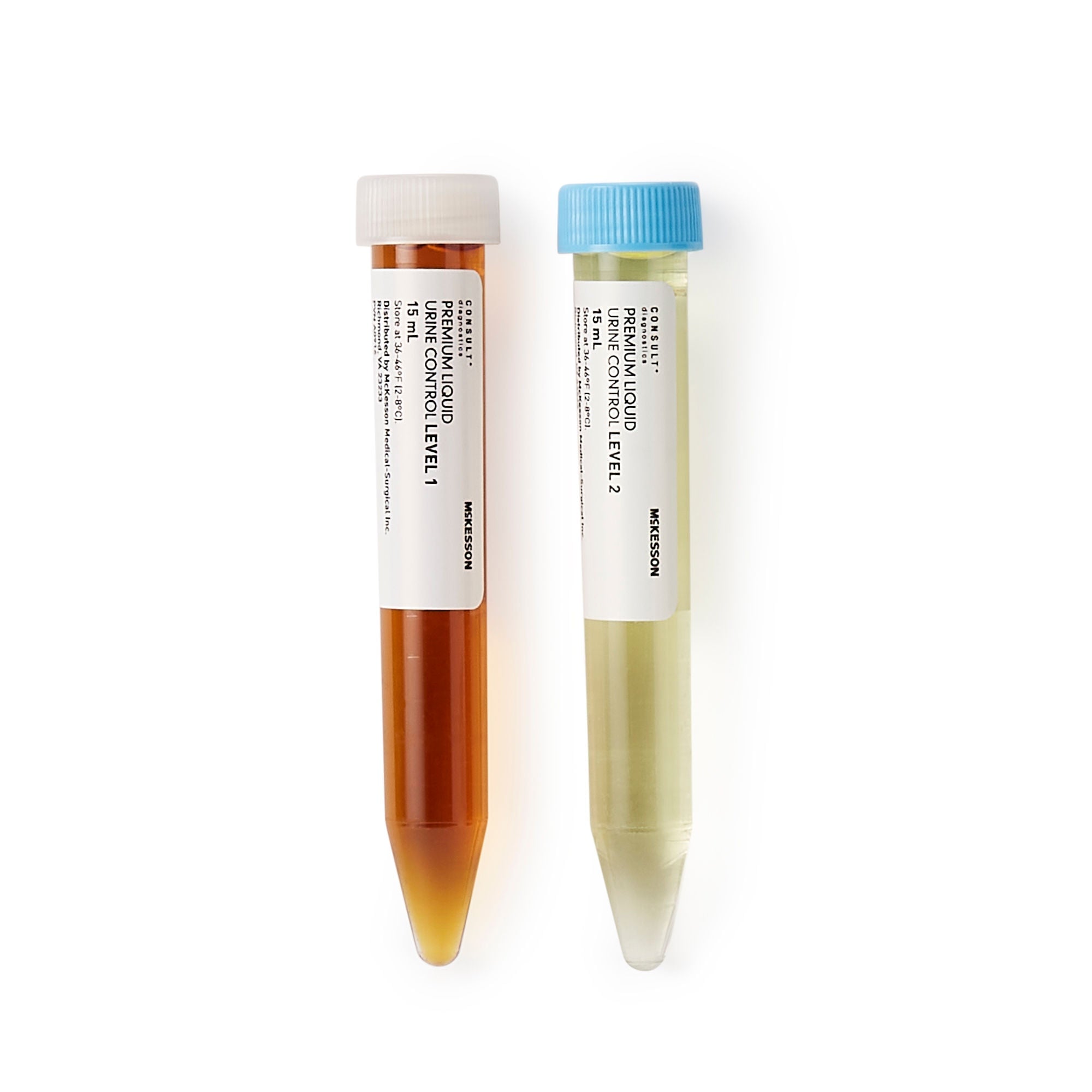 McKesson Brand - K-89228 Urine Chemistry Control Set McKesson Consult™ Microscopic Testing Positive Level / Negative Level 3 Level 1 (Abnormal) 15 mL Tubes, 3 Level 2 (Normal with hCG) 15 mL Tubes
