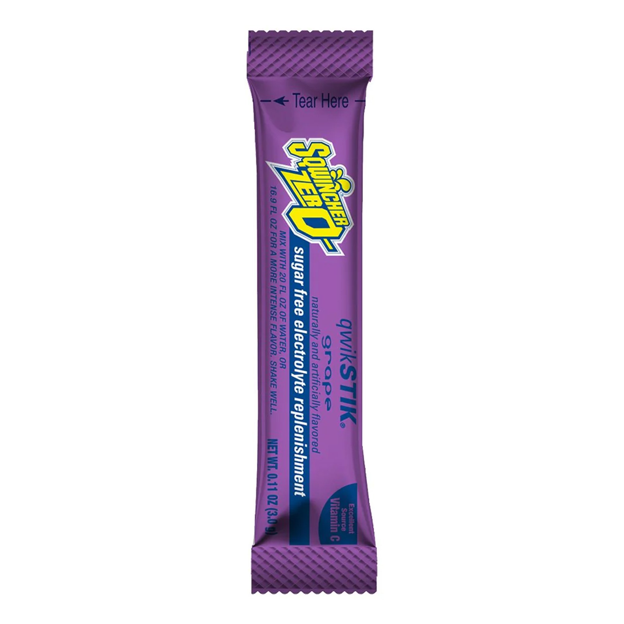 Kent Precision Foods - 159060107 Sqwincher® Quik Stik® Zero Grape Electrolyte Replenishment Drink Mix