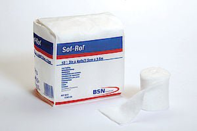 BSN Medical - 9052S Cast Padding Undercast Sof-Rol® 2 Inch X 4 Yard Rayon Sterile