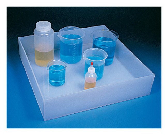 Fisher Anatomical - 152361A Heavy Duty Lab Tray 3 X 10 X 15 Inch, Rectangular Shape, 0.48 cm Thickness