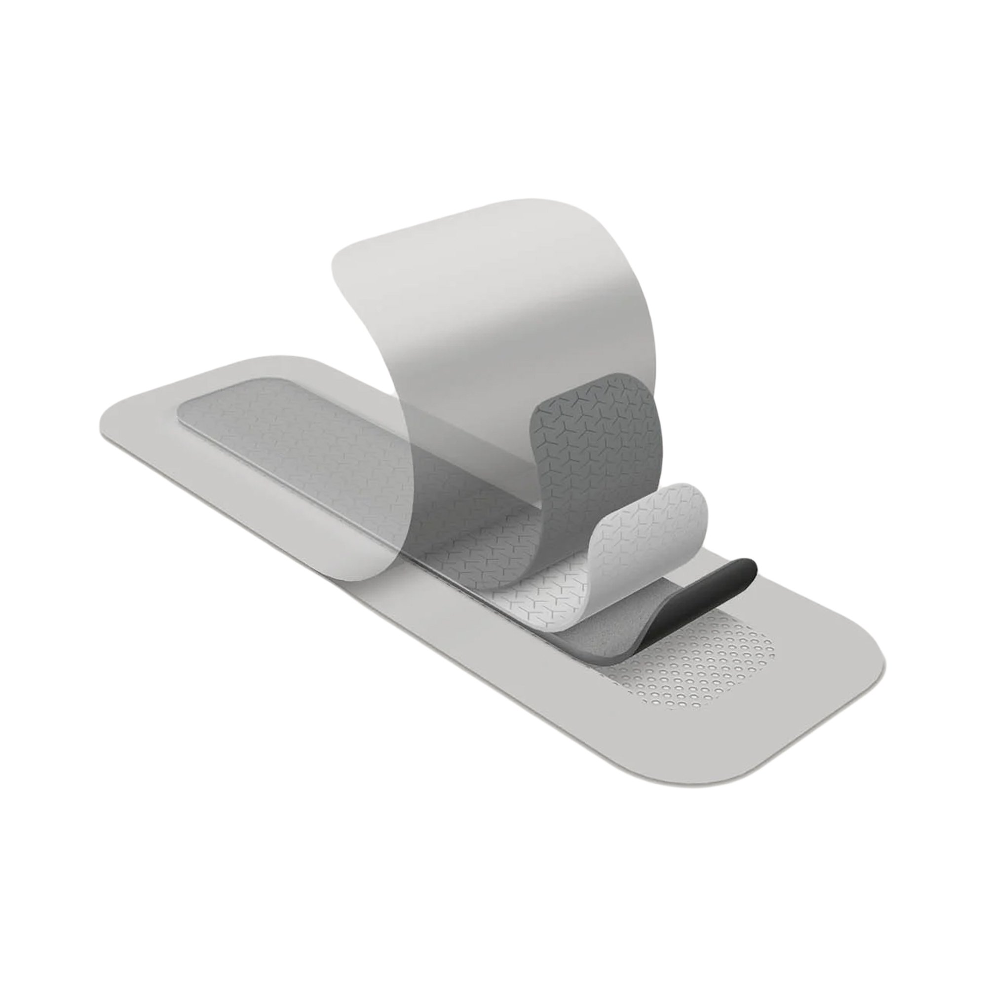 Molnlycke 498650 - Mepilex® Border Post Op AG Foam Dressing with Silver, 4 x 14 Inch - 1/Each, 5/Box, 60/Case