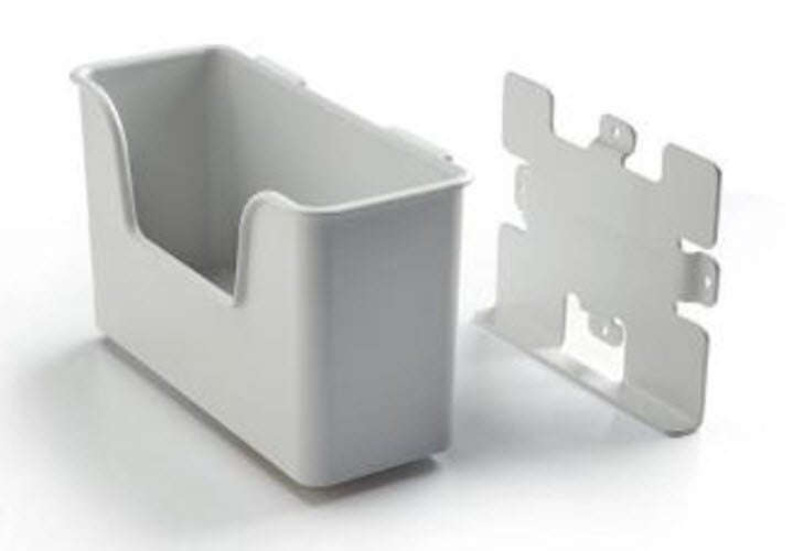 Midmark - 2-200-0084 Storage Bin Kit White Plastic
